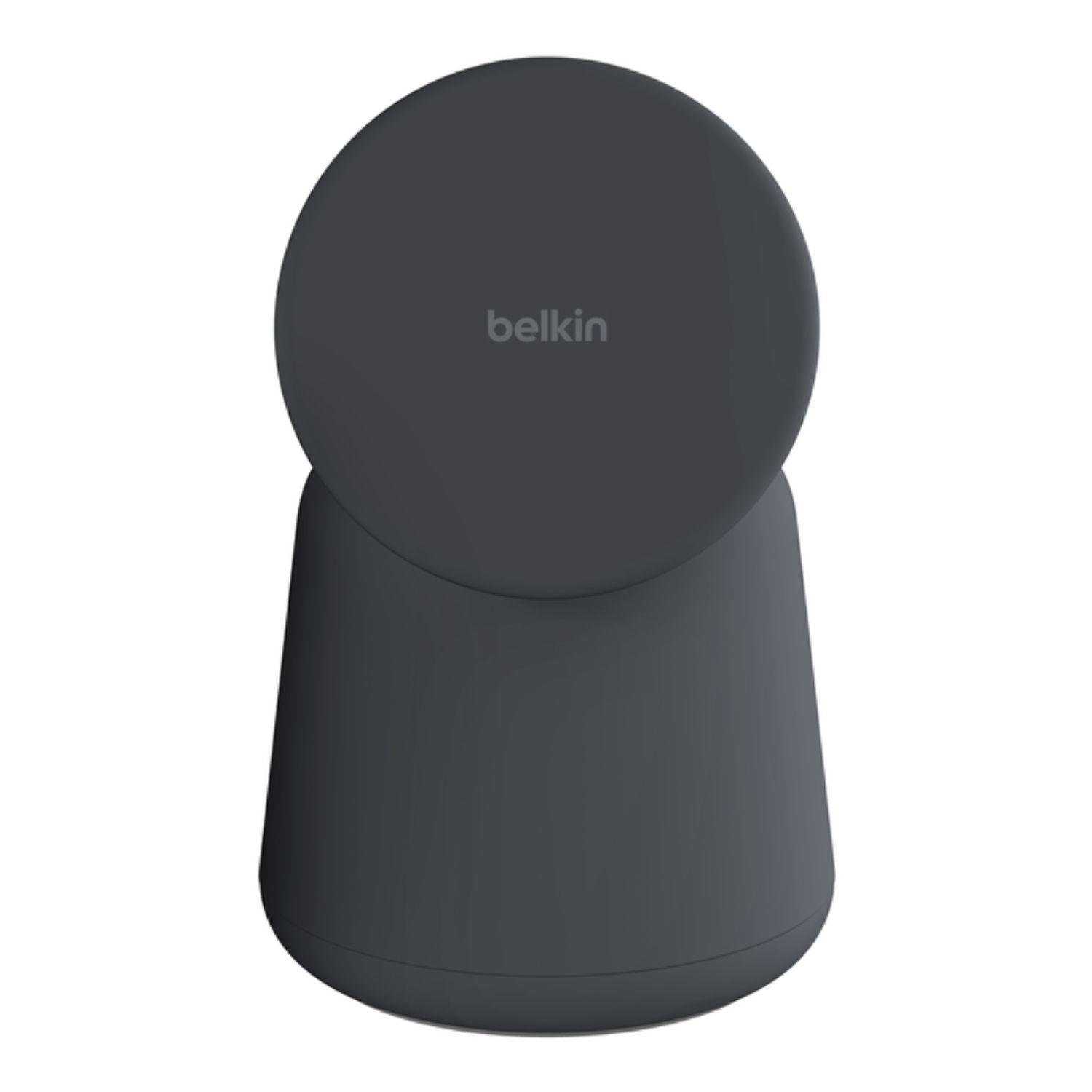 Base de carga 2 en 1 inalambrica Qi2 Belkin negra-4