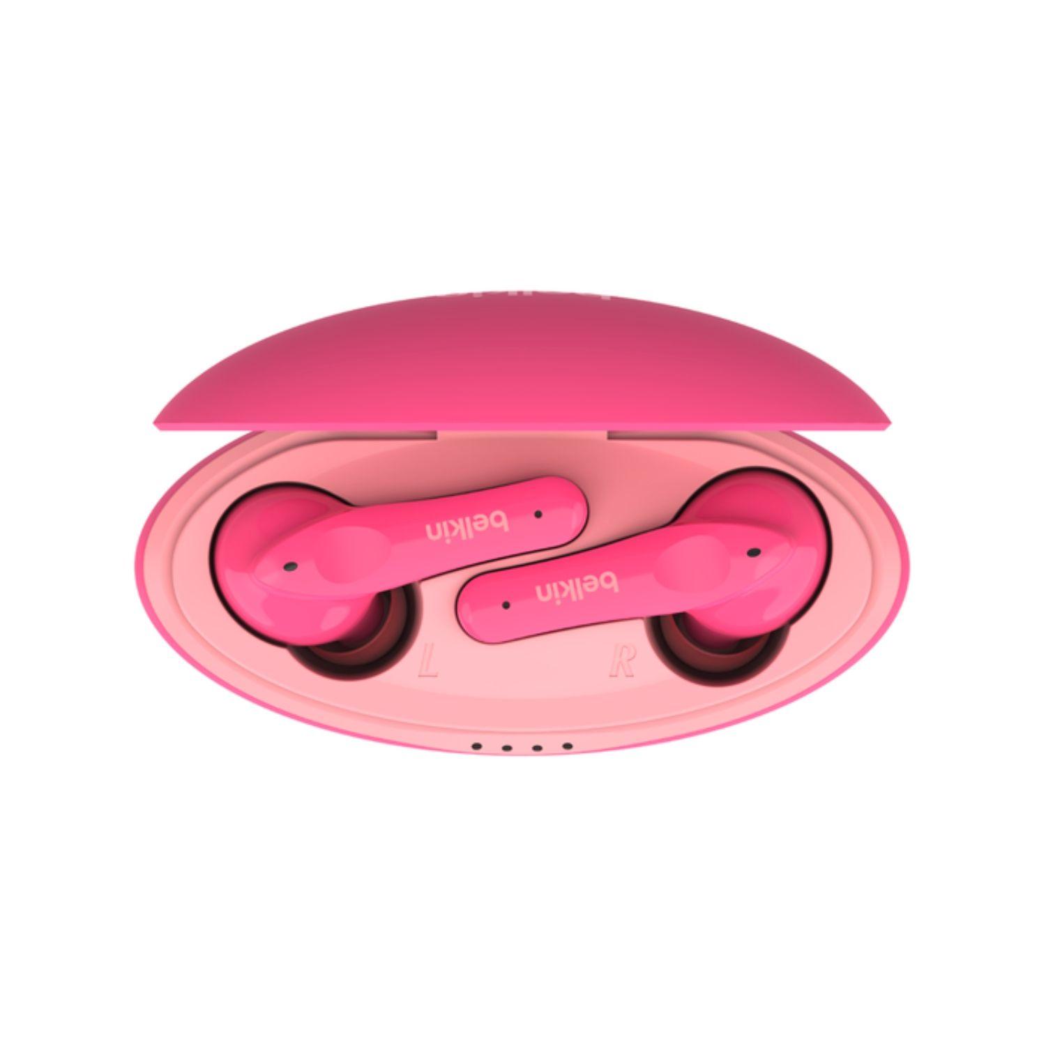 Audifono True Wireless Nano Belkin Rosado-2