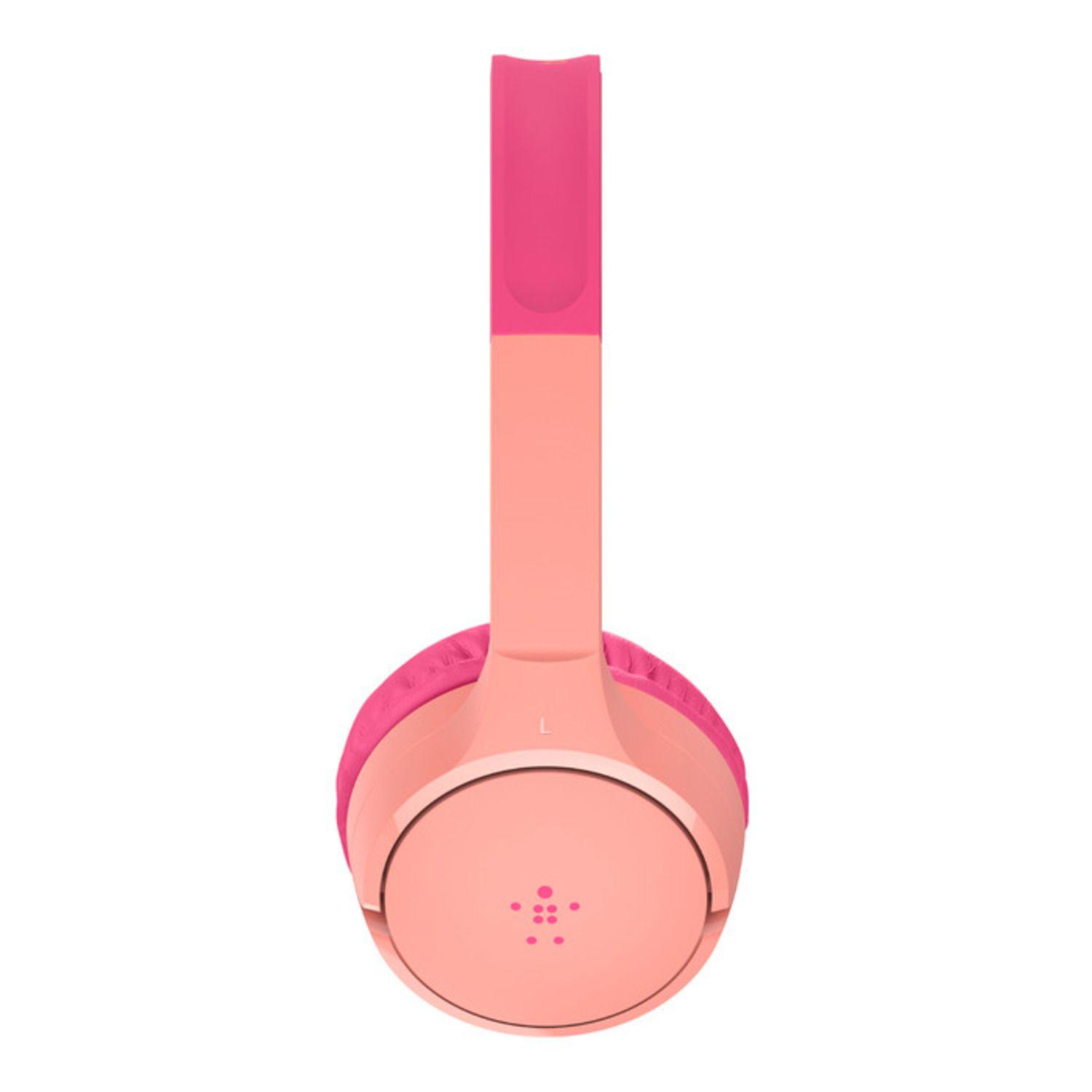 Audifono On Ear Bluetooth Kids Belkin Rosado-2