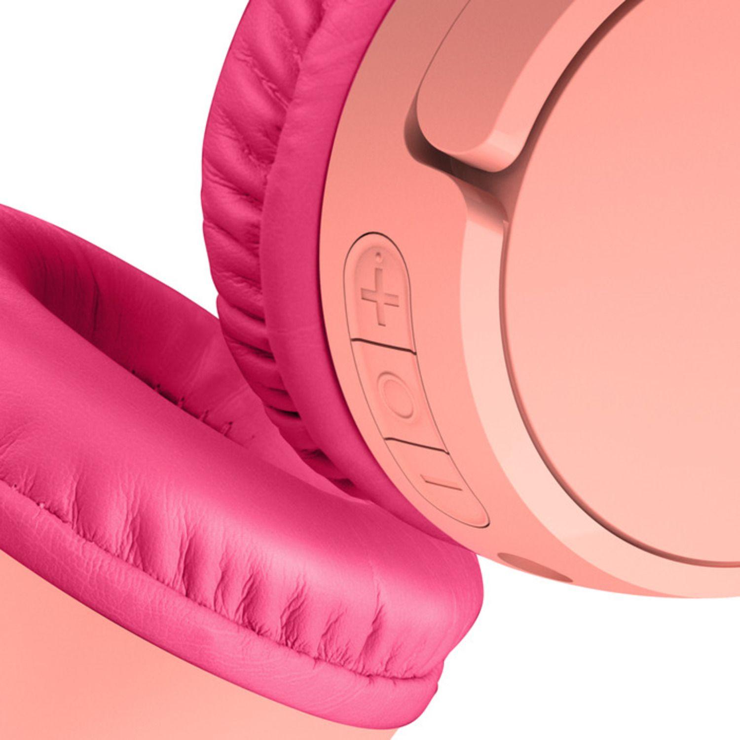 Audifono On Ear Bluetooth Kids Belkin Rosado-3