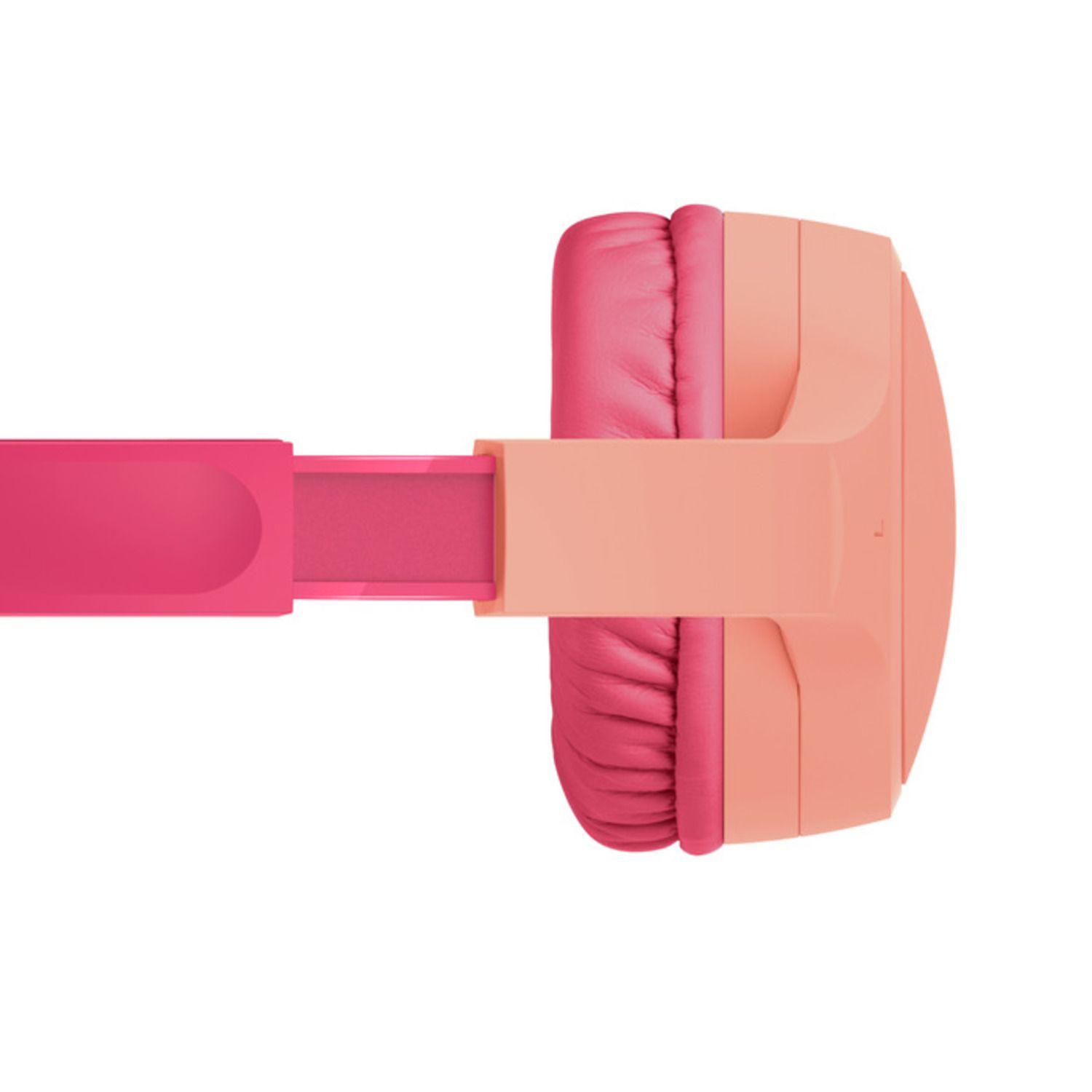 Audifono On Ear Bluetooth Kids Belkin Rosado-4