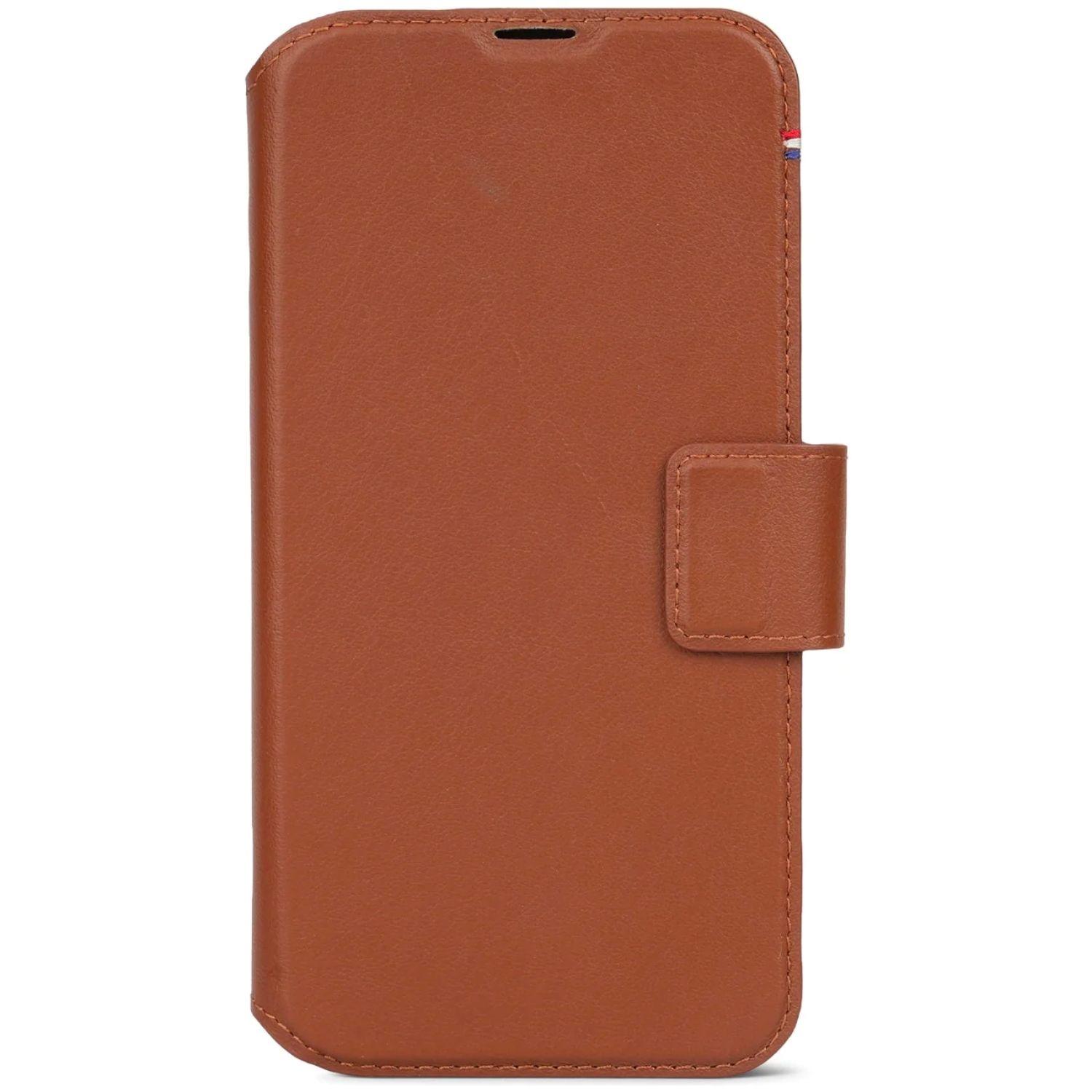 Funda cuero Wallet MagSafe iPhone 15 Pro Max Decoded Café-2