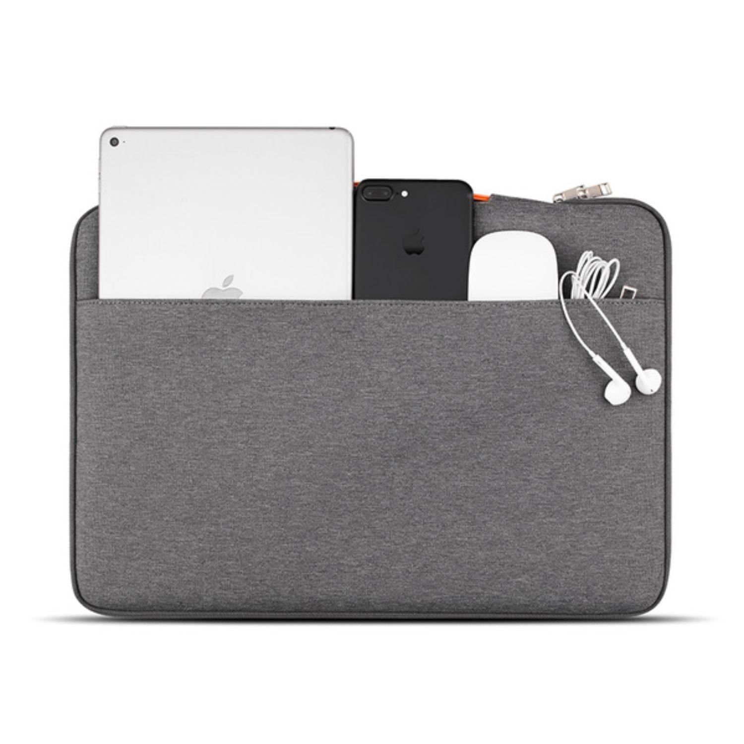 Sleeve Business Style para Macbook de 13 JCPal Gris-3