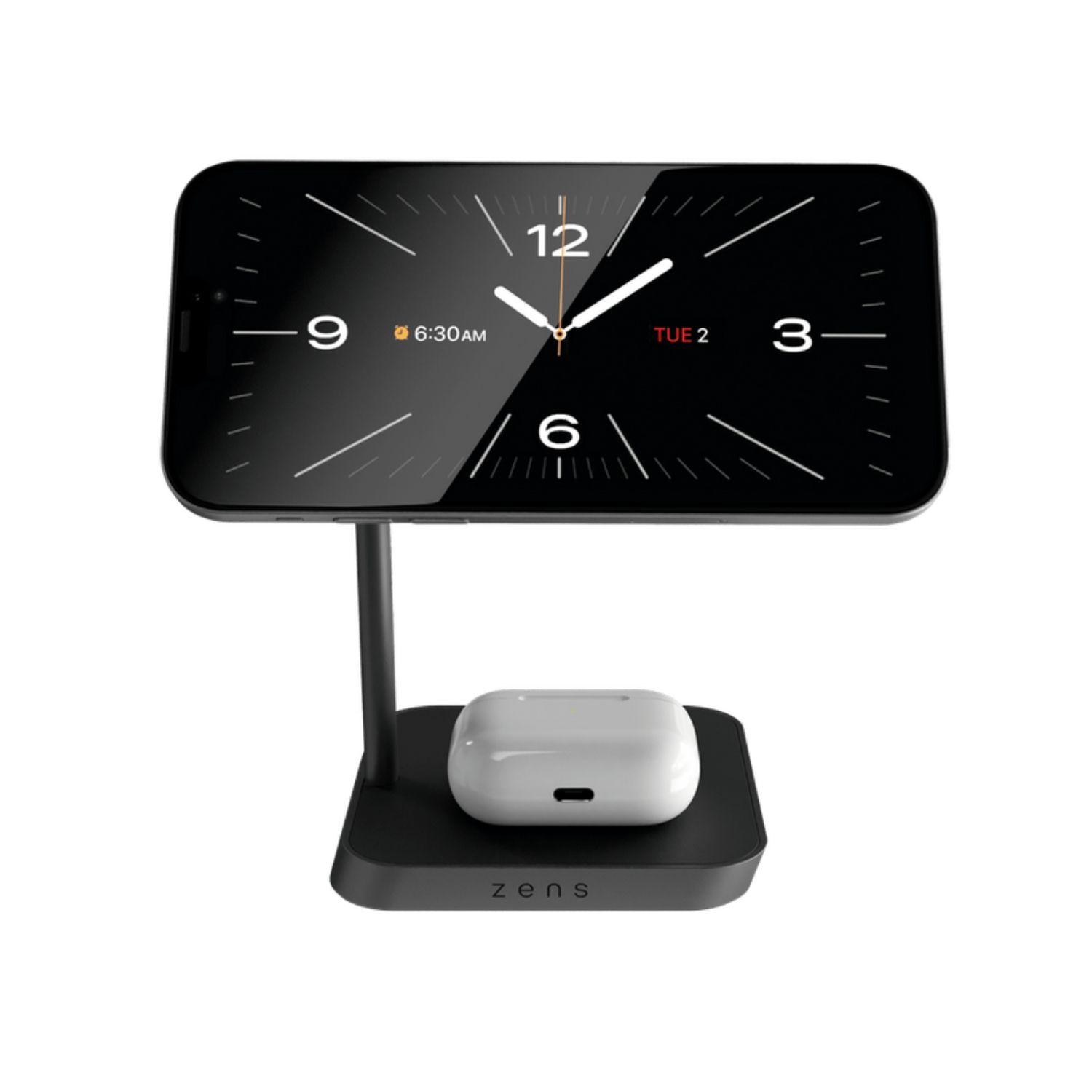 Base de Carga 2 en 1 Zens Office Charger 2 Negra-2