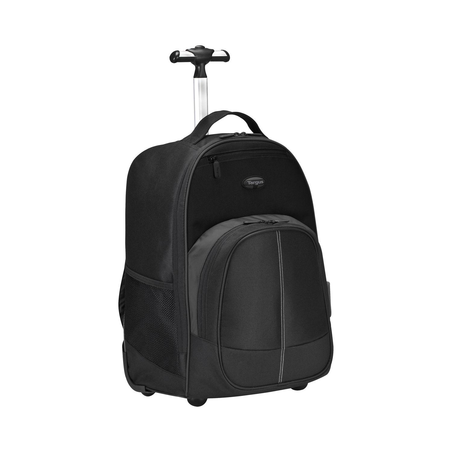 Mochila Compact Rolling con ruedas hasta 16" Targus Negra-1