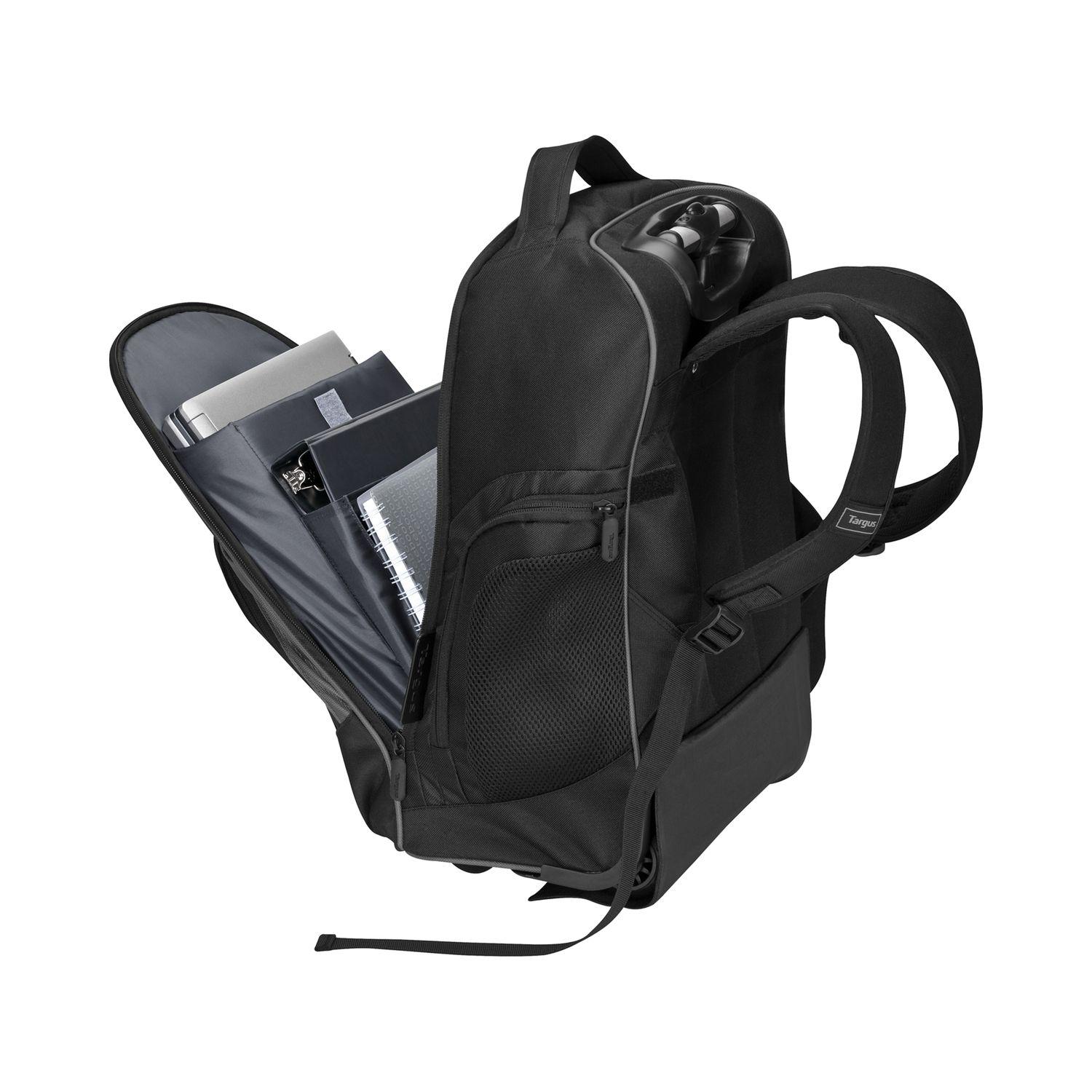 Mochila Compact Rolling con ruedas hasta 16" Targus Negra-4