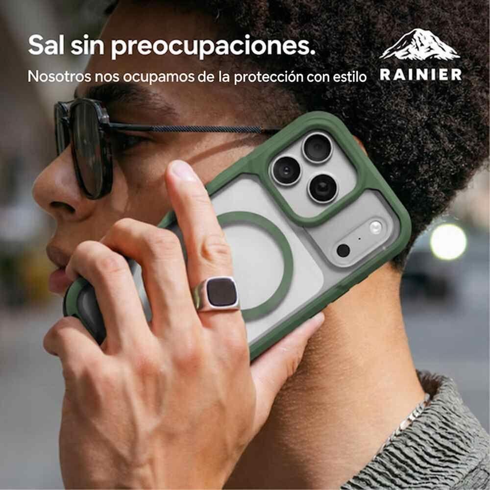 Carcasa Rainier Snap para iPhone 18 Pro Max Verde Silvestre-7