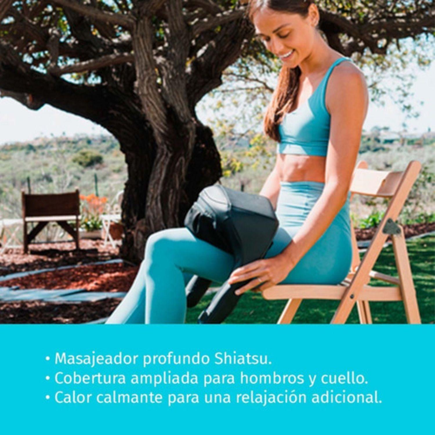 Masajeador Shiatsu Cuello Y Hombros Inalámbrico Homedics-5