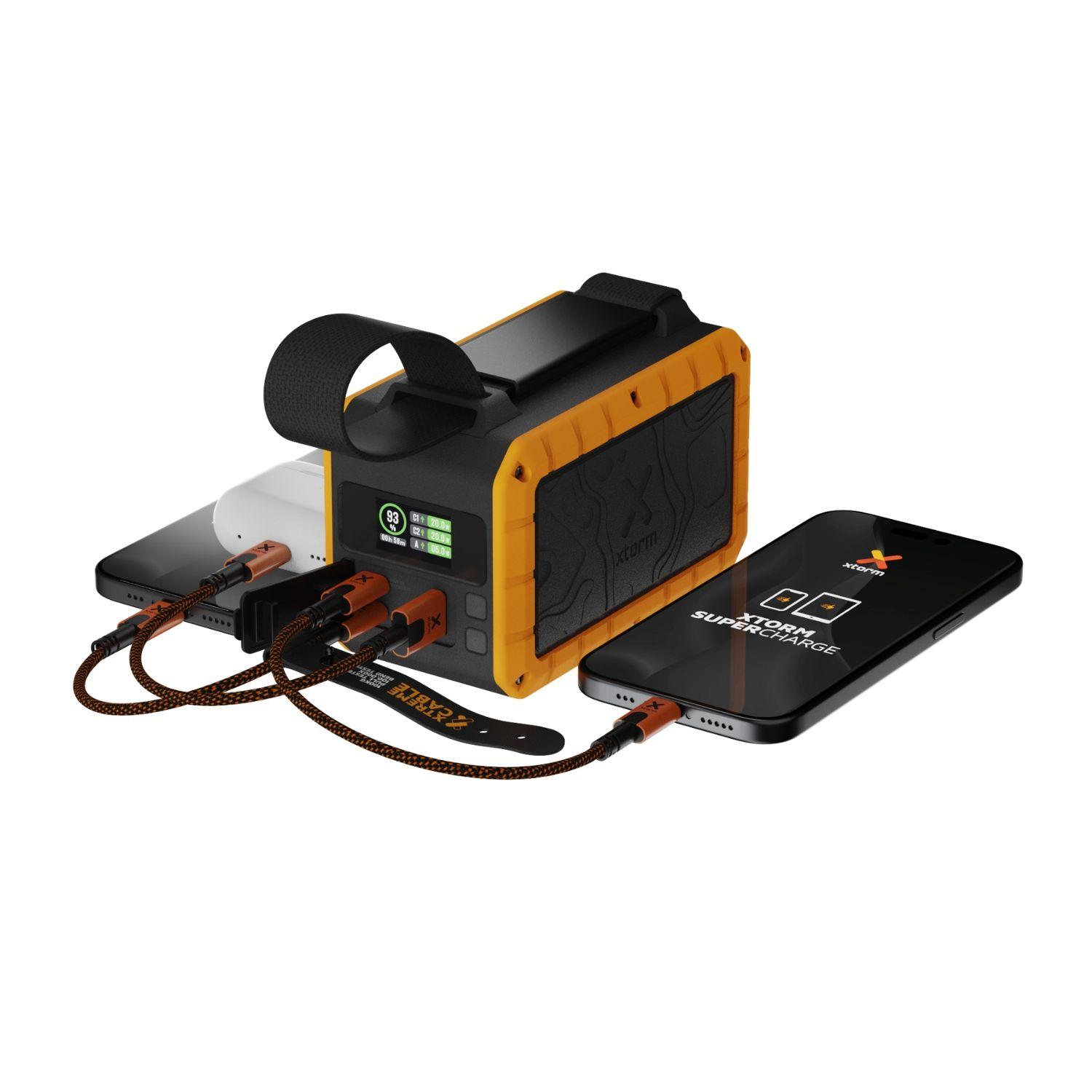 Batería Portátil con linterna Rugged 40.000mAh 100W Xtorm-3