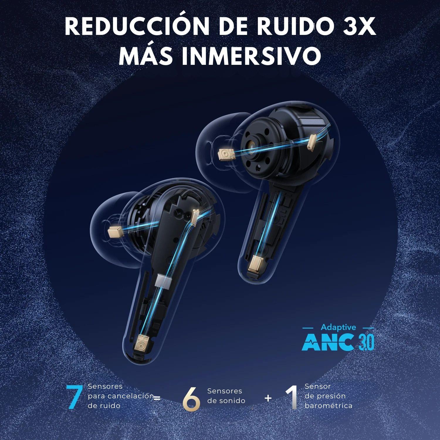 Audífonos TWS Liberty 4 NC Soundcore Negro-7