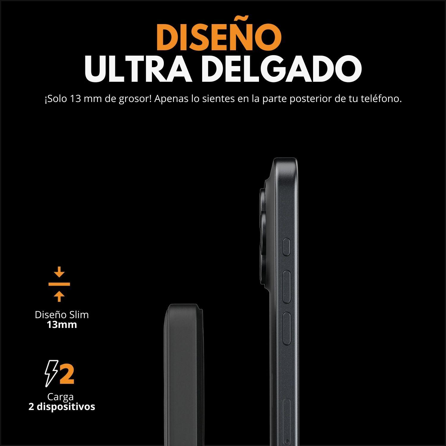Batería 5.000 mAh con carga magnética 7.5W Xtorm Negro-8