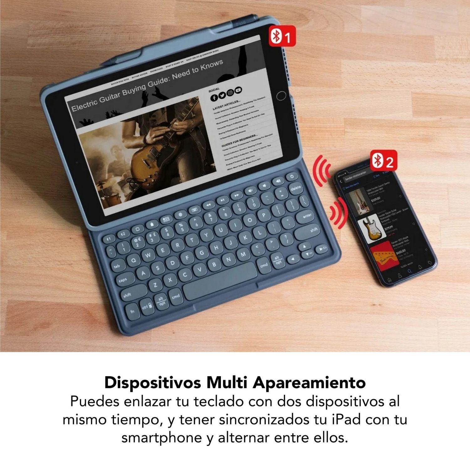 Teclado Con Funda Pro Keys Para iPad Air 10.9 Zagg-6