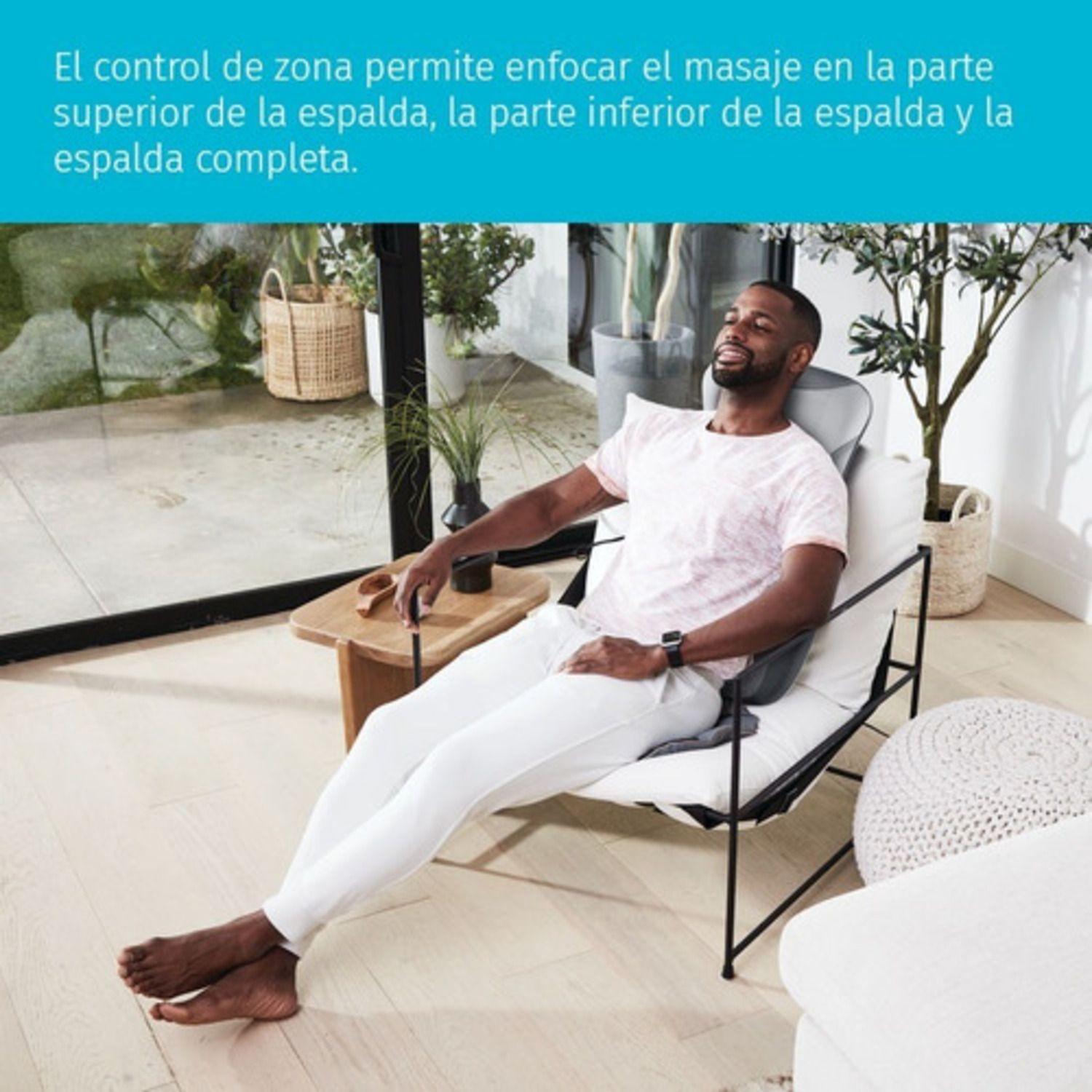 Asiento Inalámbrico Masajeador Shiatsu Espalda Homedics-3