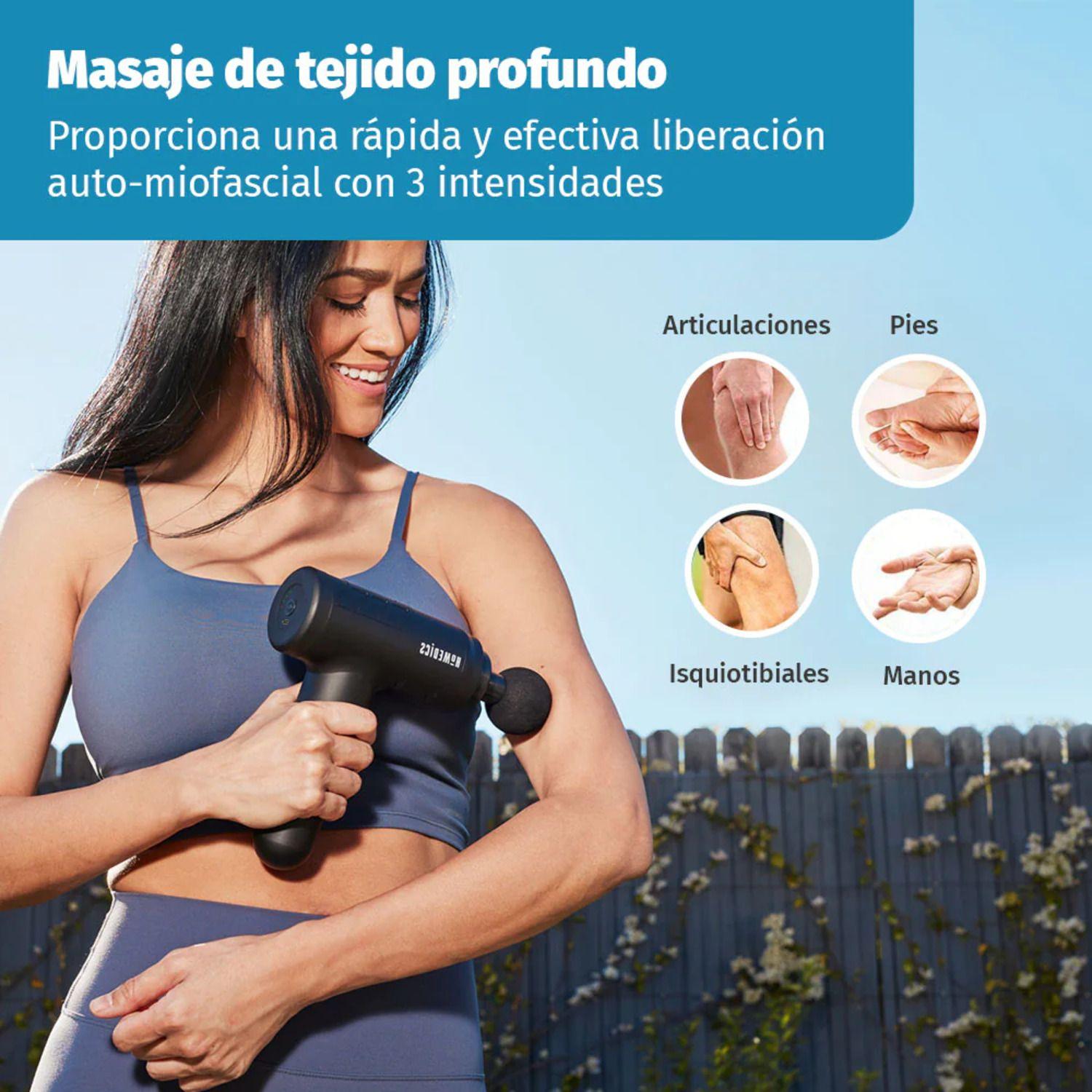Pistola Masajeador Percusión Therapist Select Prime Homedics-3