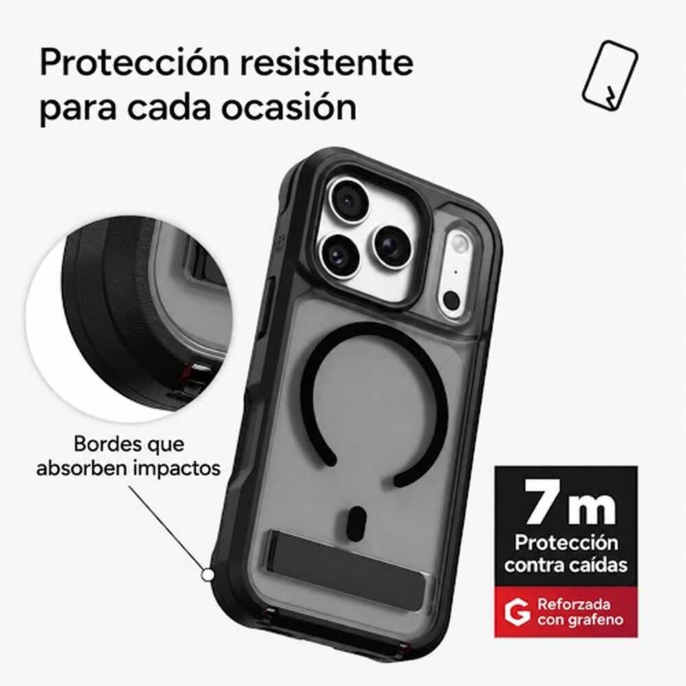 Carcasa Rainier Snap para iPhone 18 Pro Negro Humo-4