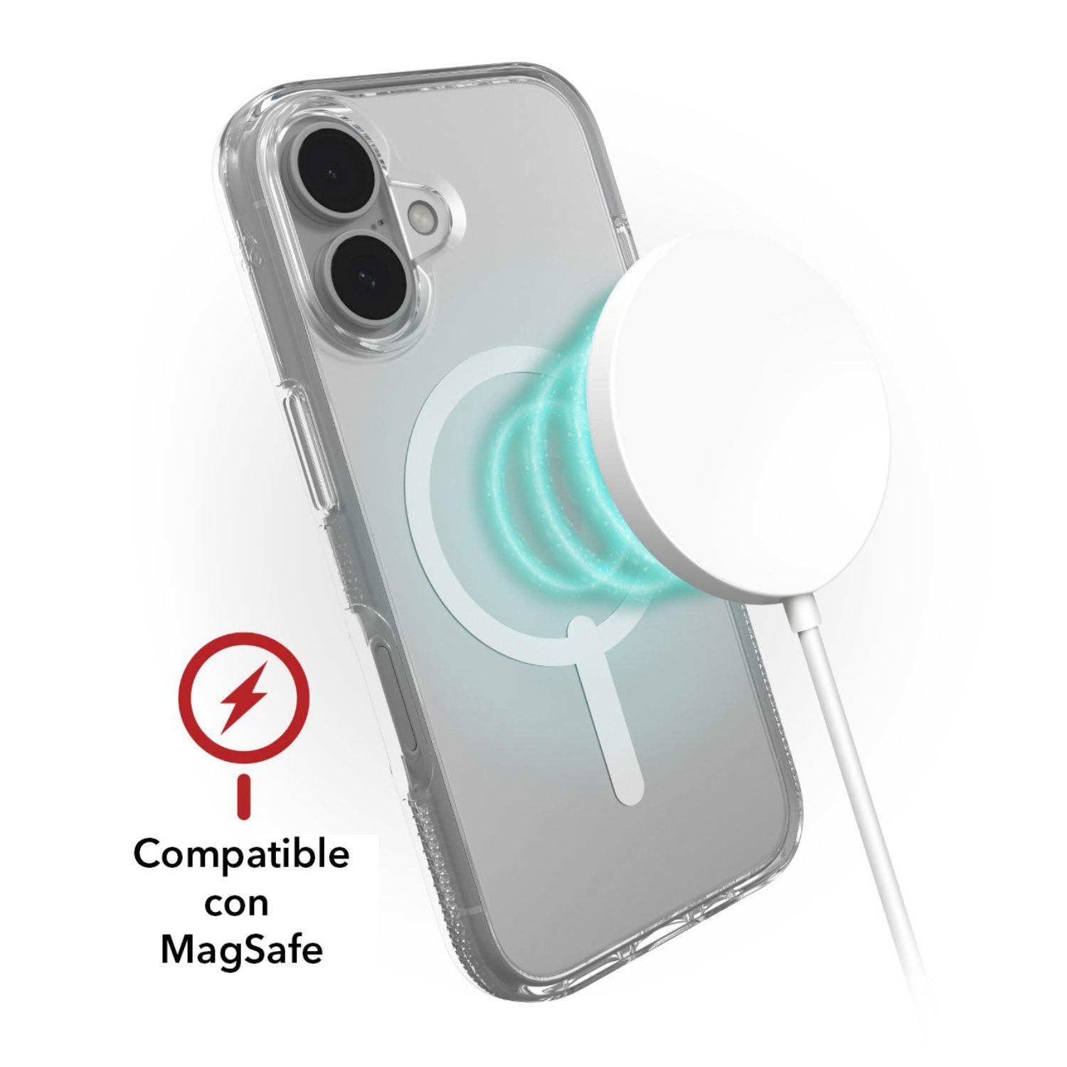 Funda Crystal Palace Snap Magsafe iPhone 16 Zagg Pam-6