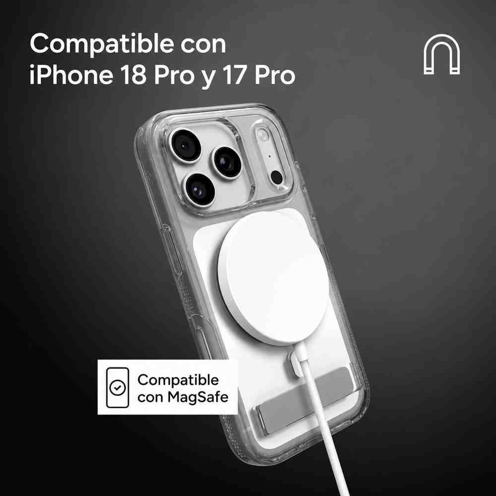 Carcasa Crystal Palace Snap para iPhone 18 Pro Transparente-2
