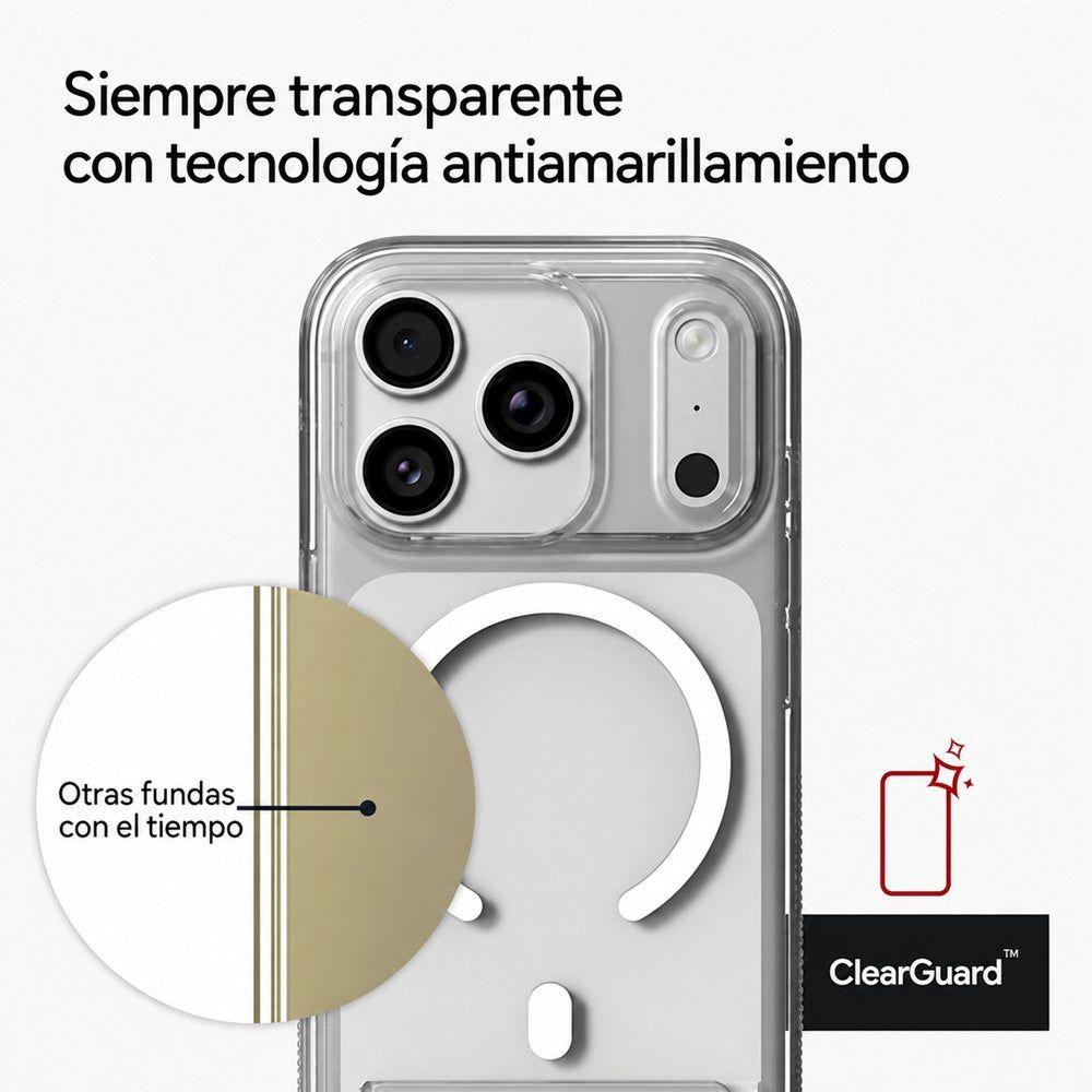 Carcasa Crystal Palace Snap para iPhone 18 Pro Transparente-4