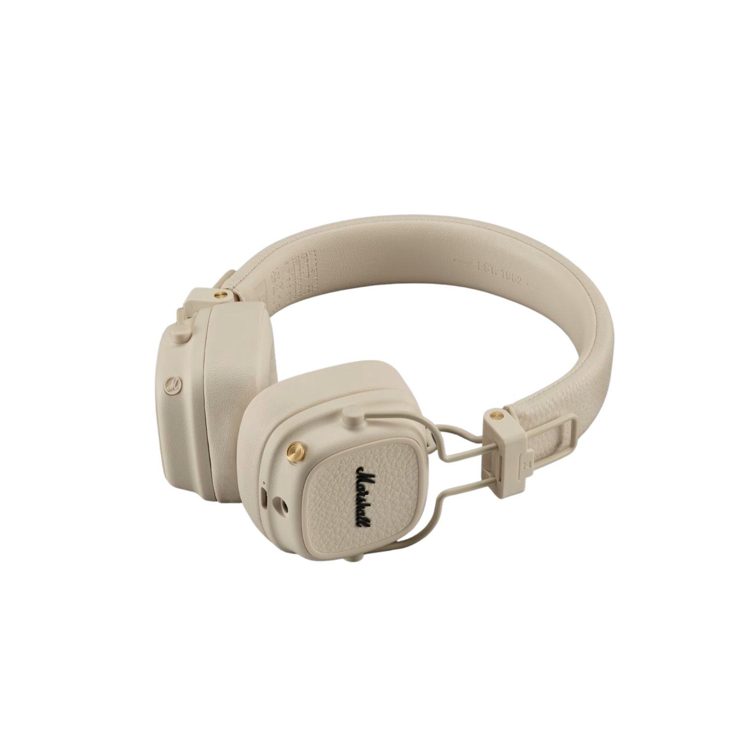 Audífonos Bluetooth On Ear Marshall Major V Crema-2