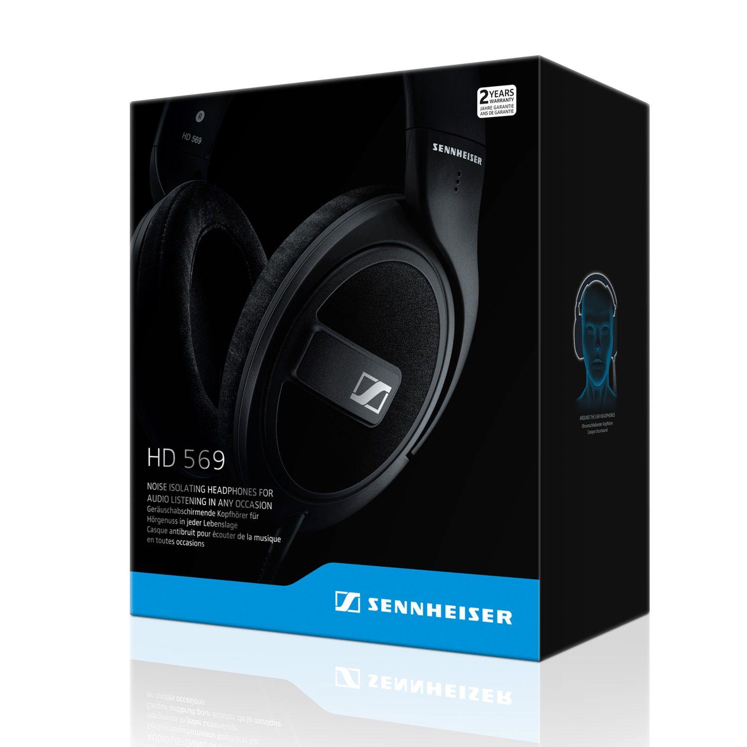 Audifonos Sennheiser Audiophile Hd 569 Over Ear Negro-1
