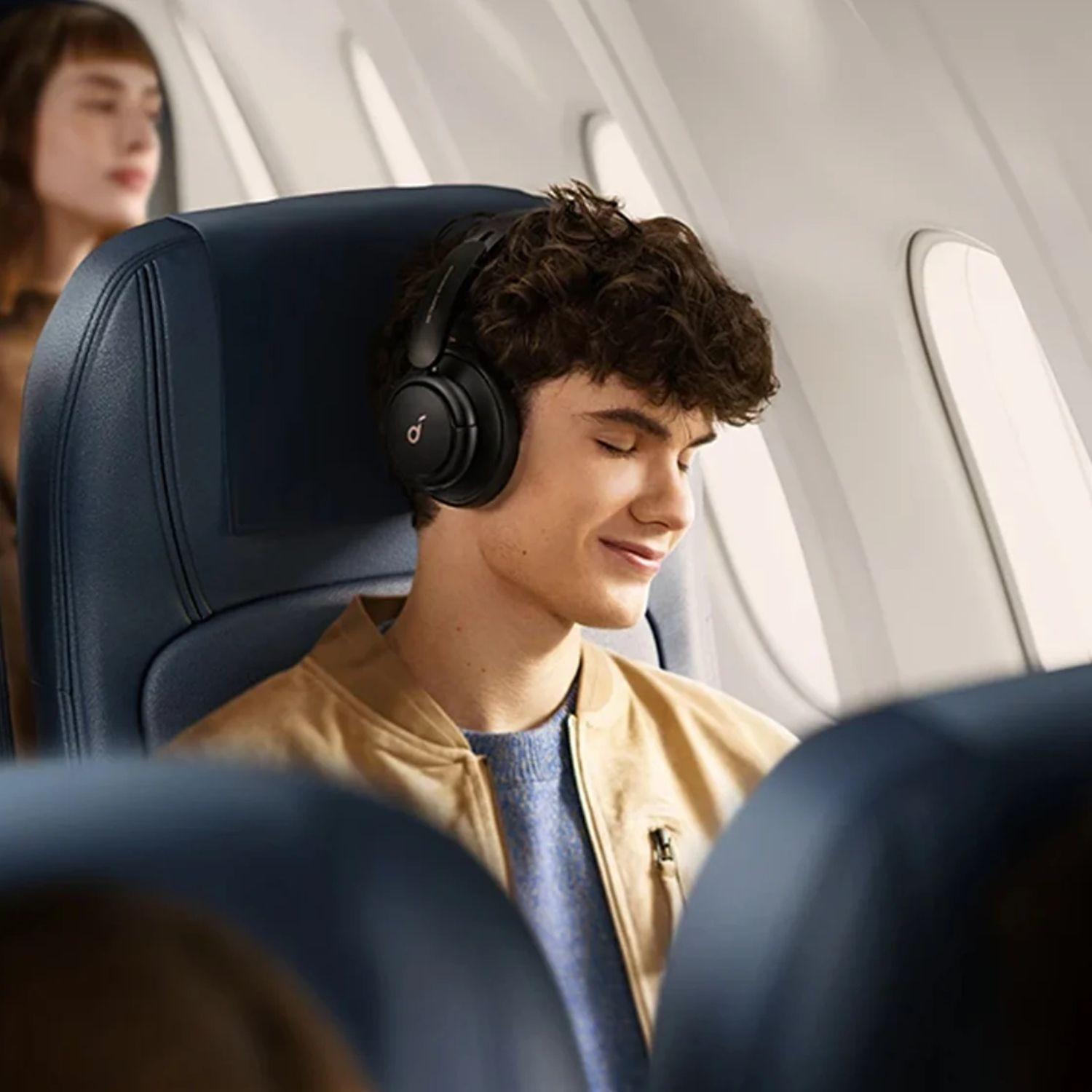 Audifono Over Ear Noise Cancelling Life Q30 Soundcore negro-2