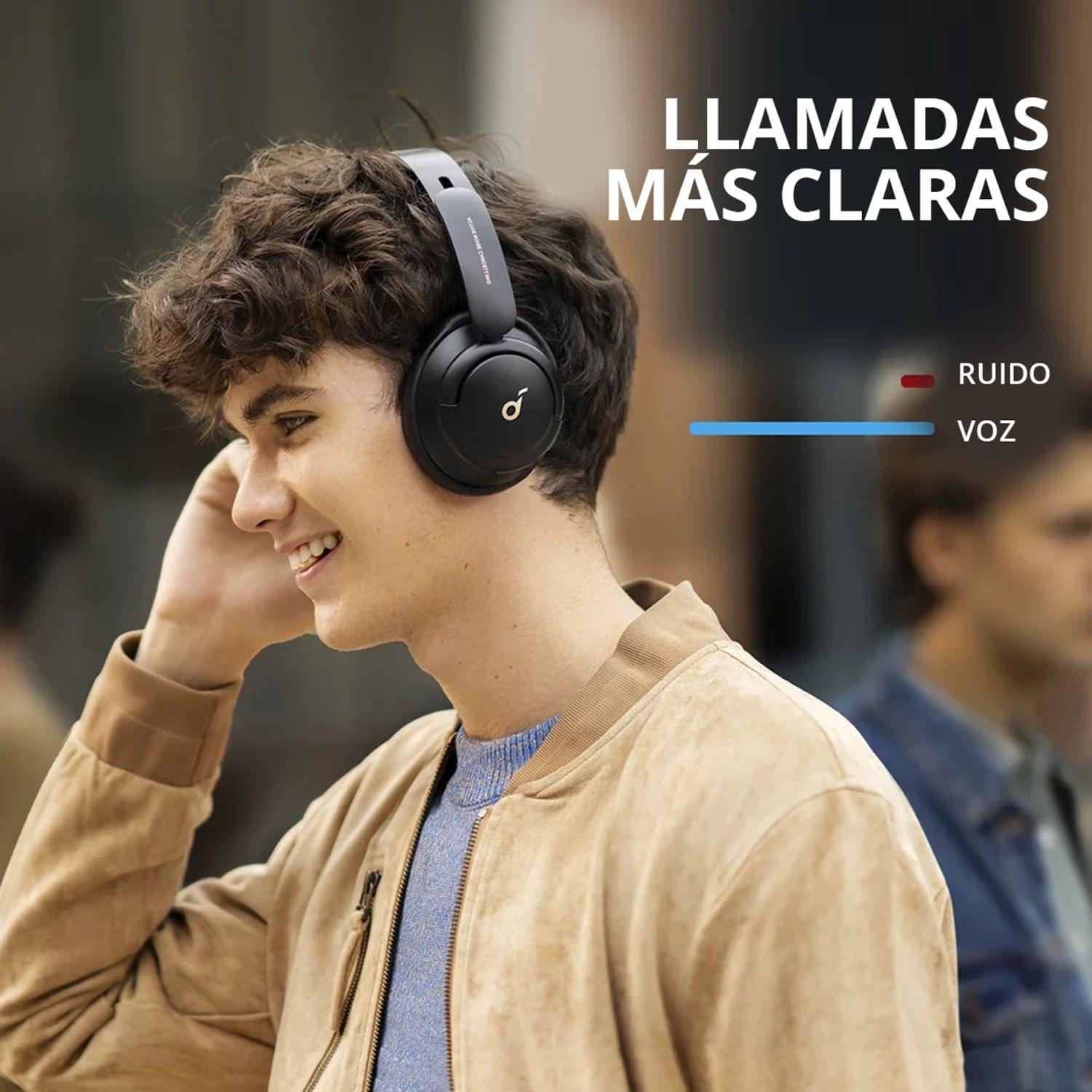Audifono Over Ear Noise Cancelling Life Q30 Soundcore negro-6
