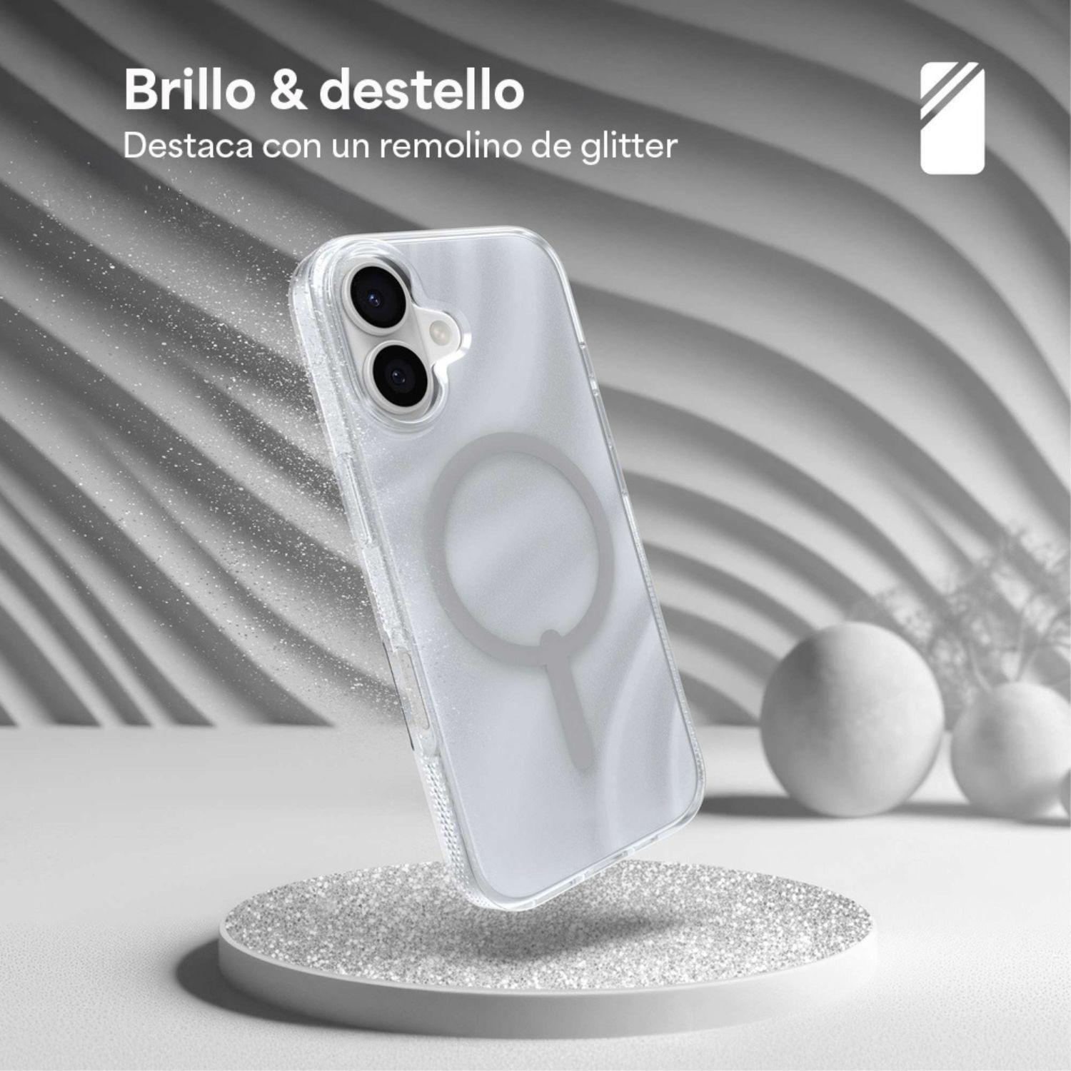 Carcasa Milan Snap para iPhone 17 Remolino de Glitter-4