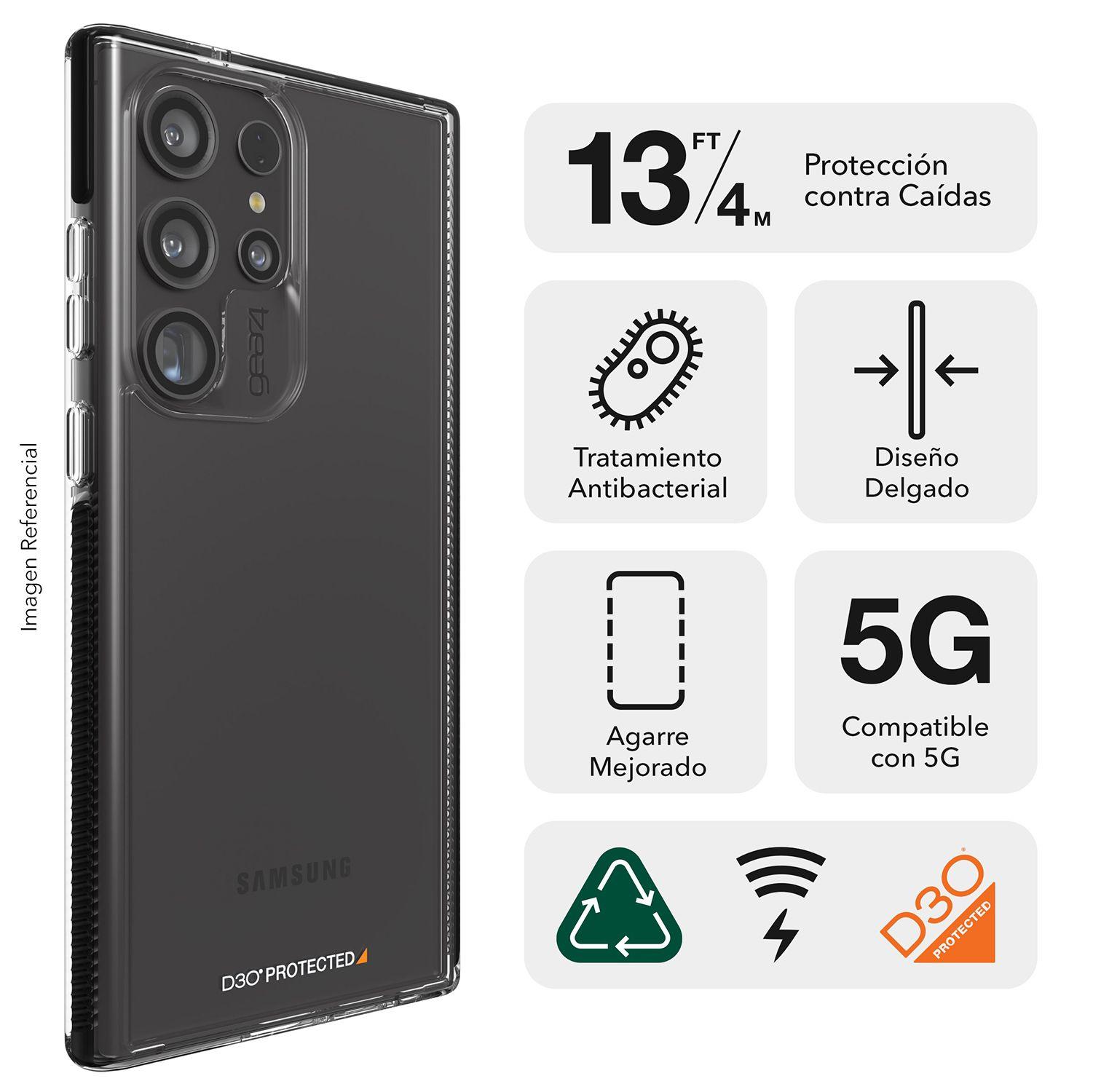 Carcasa Gear4 Santa Cruz D3O para Samsung Galaxy S23 Ultra-1