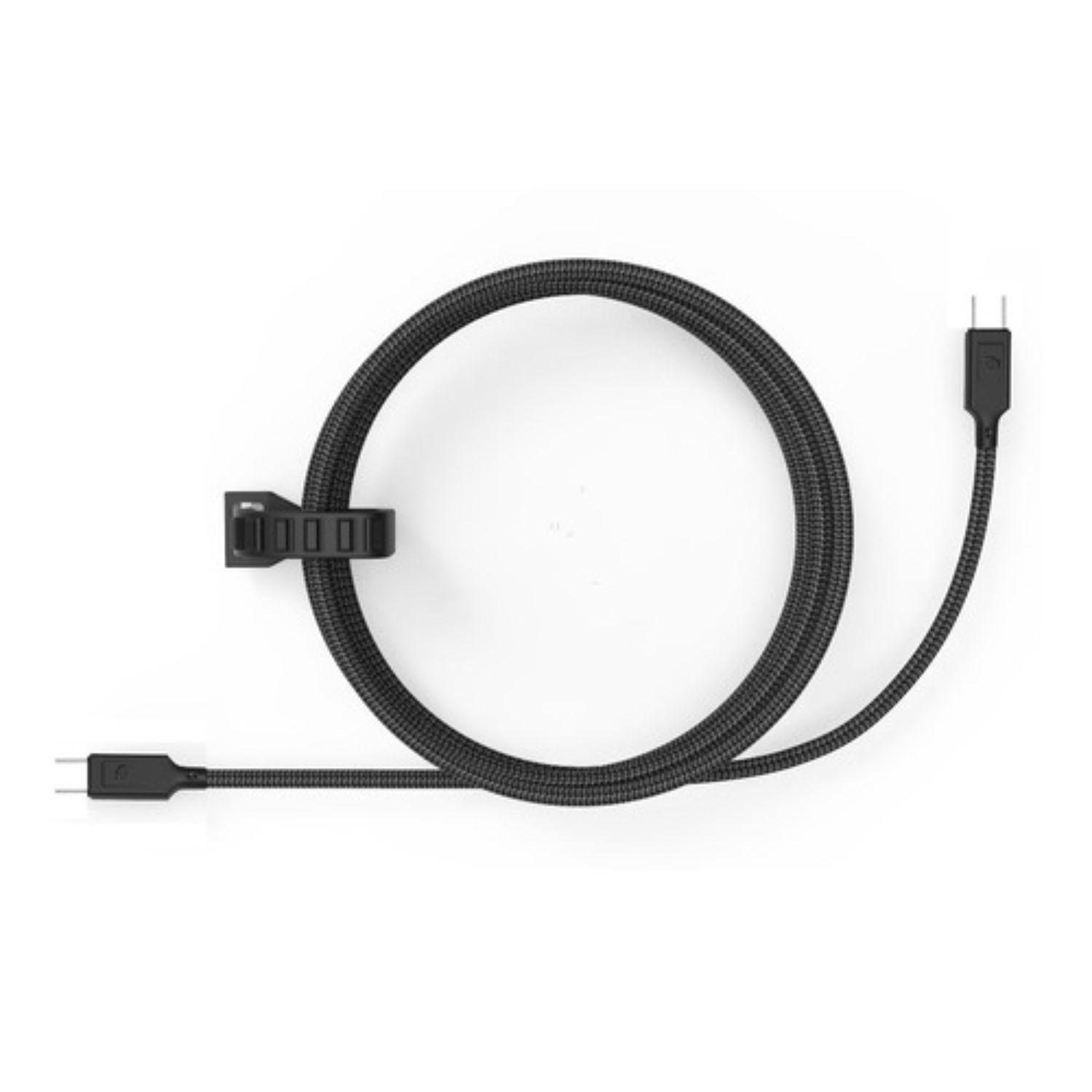 Cable Usb-c A Usb-c, Usb 3.2, 1.2 Mt Rugged Dusted Negro-3