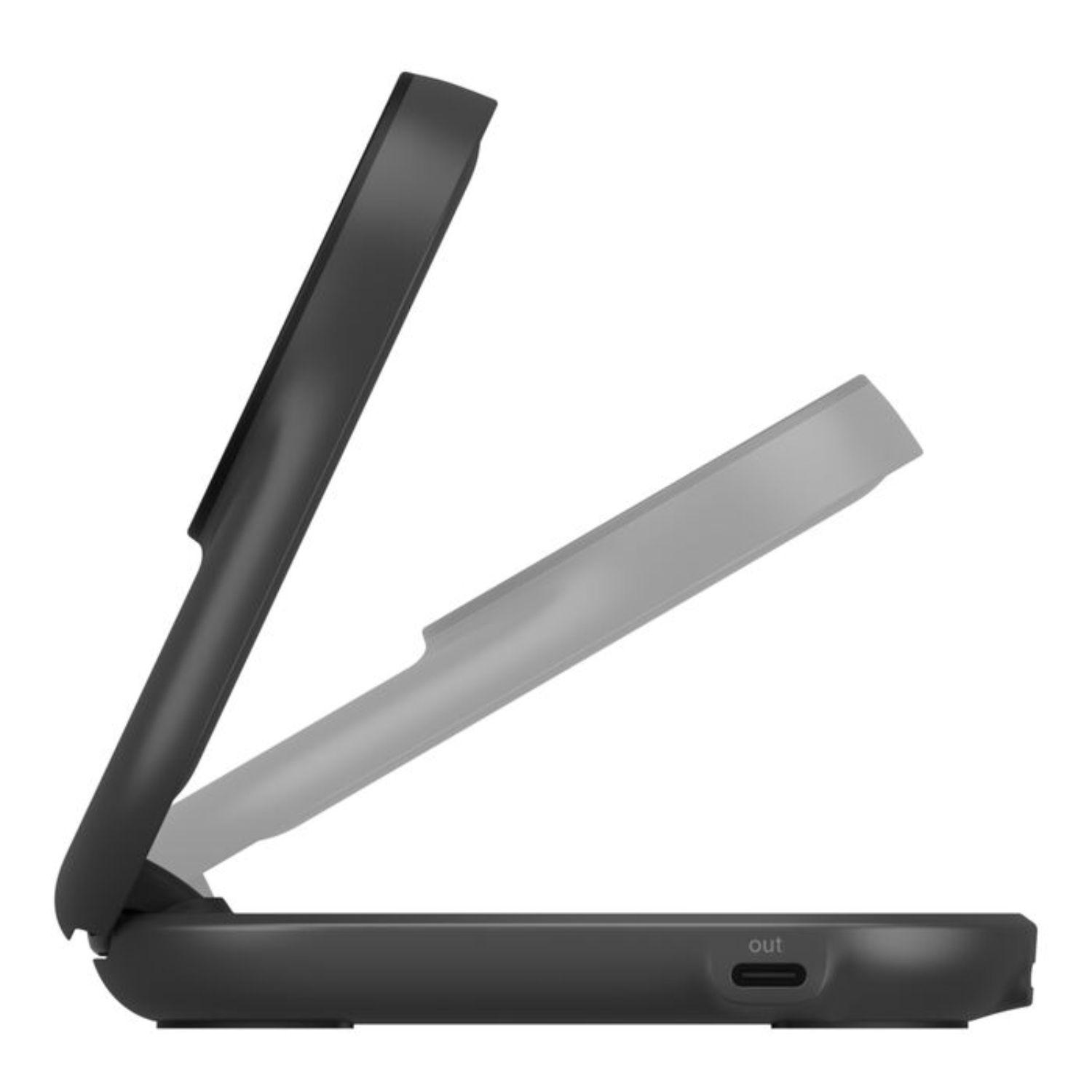 Base de carga 2 en 1 plegable UltraCharge Qi2 25W-1