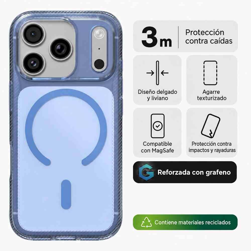 Carcasa Luxe Snap para iPhone 18 Pro Max Aurora Translúcido-1