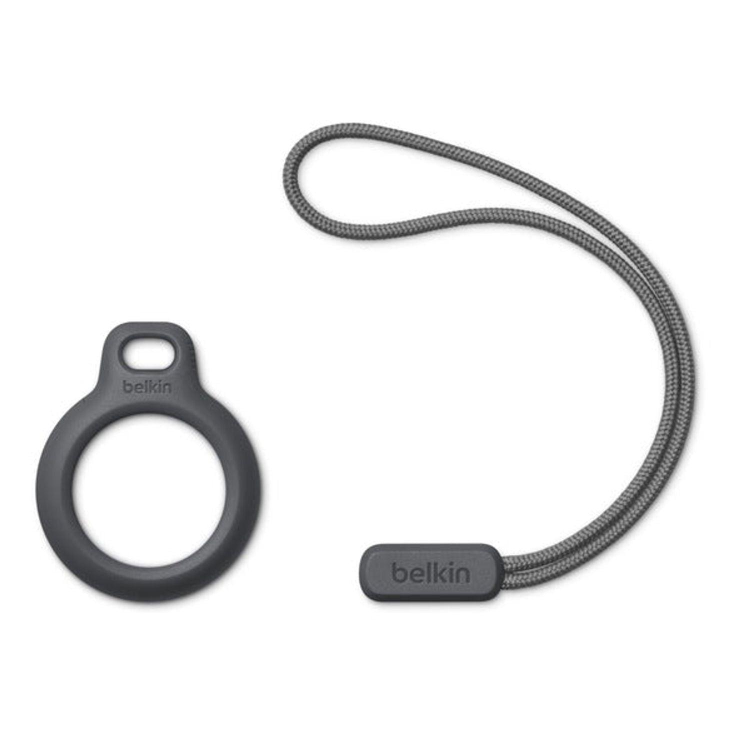 Protector con correa Secure Holder para AirTag Negro-4