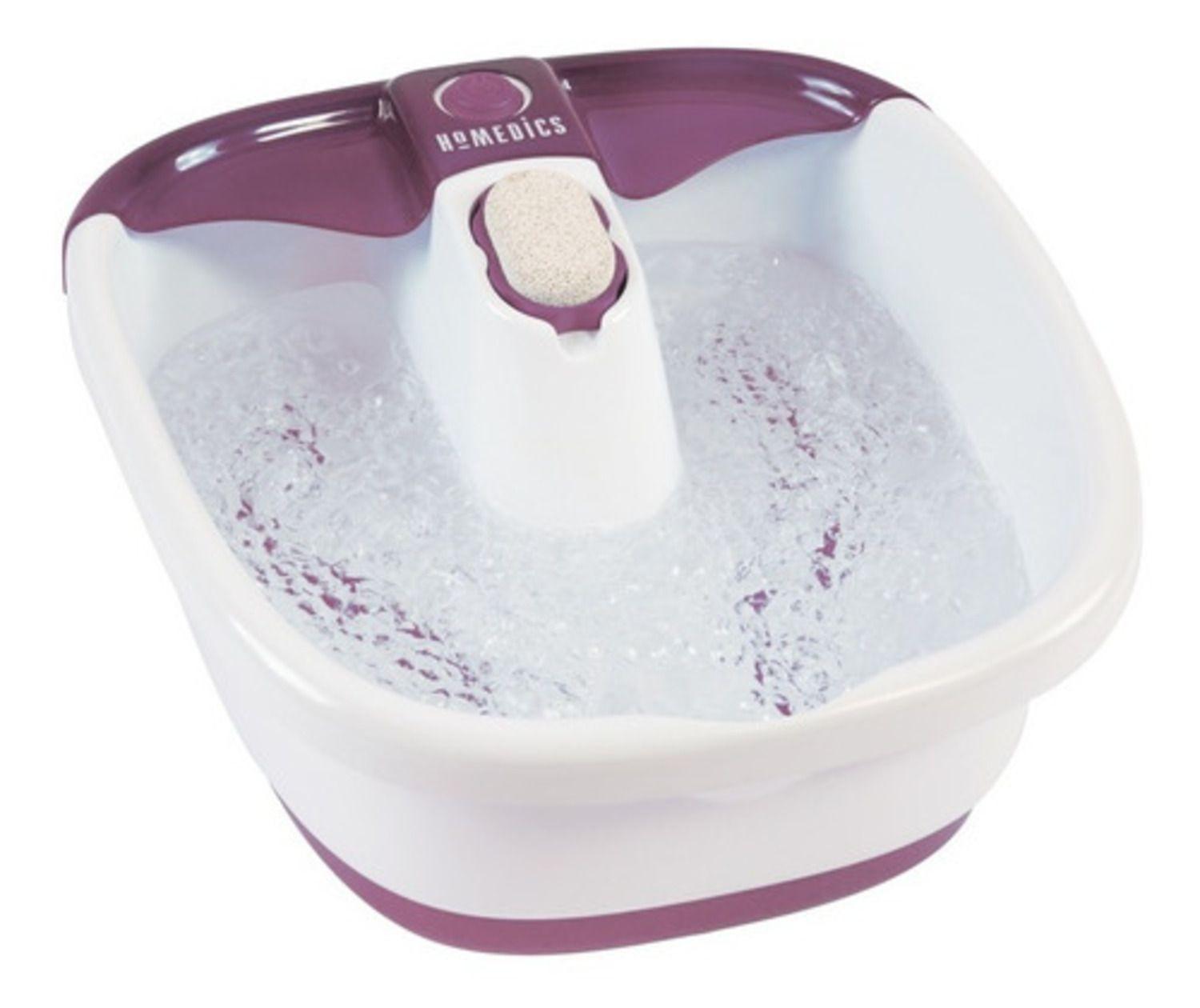 Spa Para Pies Dos Tiras De Burbujas Y Piedra Pomez Homedics-1