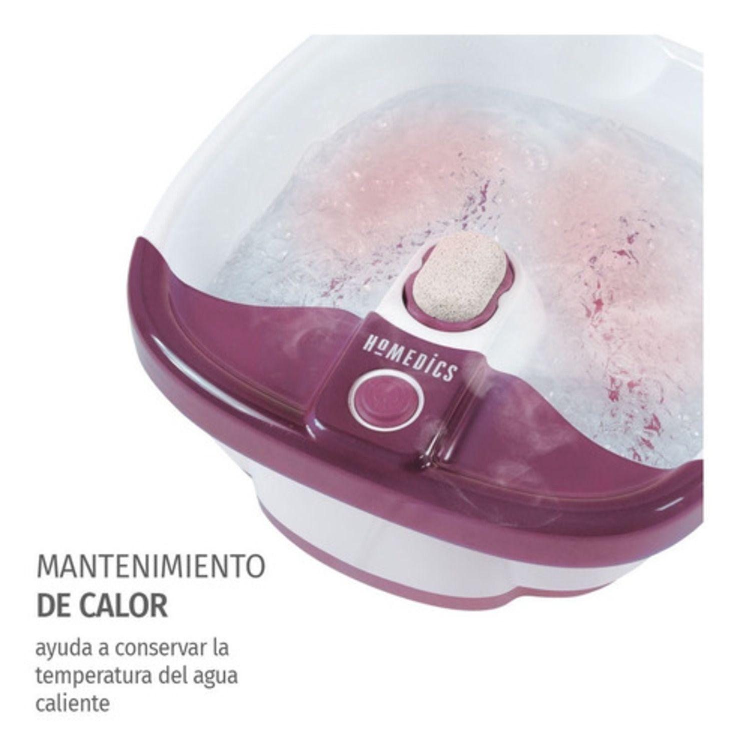 Spa Para Pies Dos Tiras De Burbujas Y Piedra Pomez Homedics-3