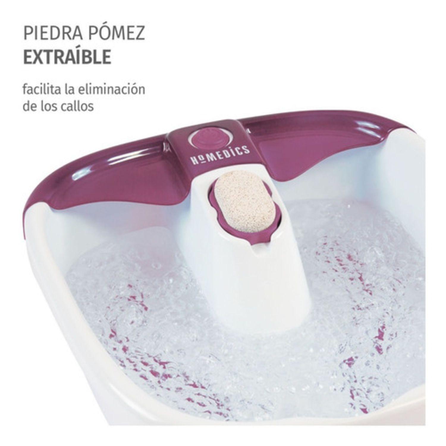 Spa Para Pies Dos Tiras De Burbujas Y Piedra Pomez Homedics-4
