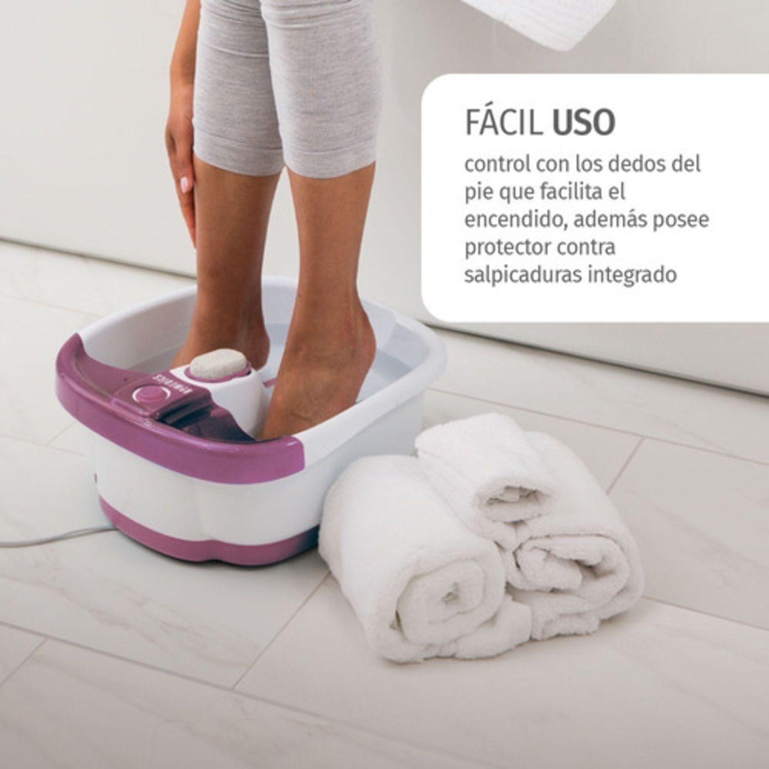 Spa Para Pies Dos Tiras De Burbujas Y Piedra Pomez Homedics-6