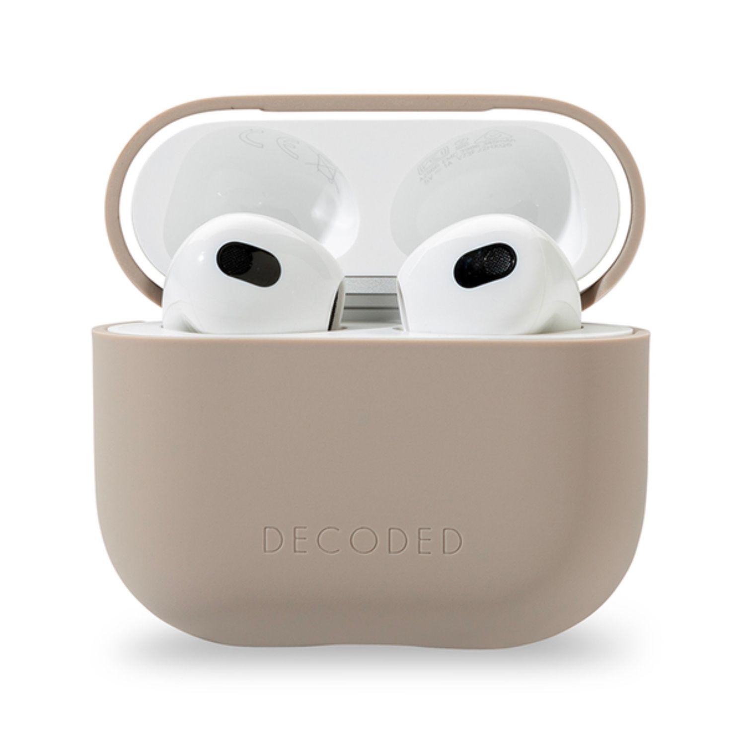 Funda Silicona para Airpods 3ª gen Decoded Gris-0