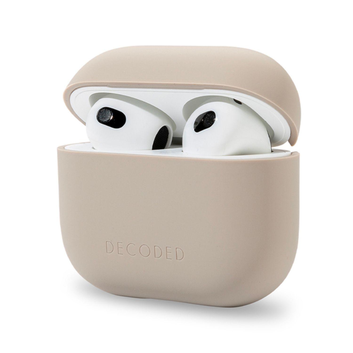 Funda Silicona para Airpods 3ª gen Decoded Gris-3