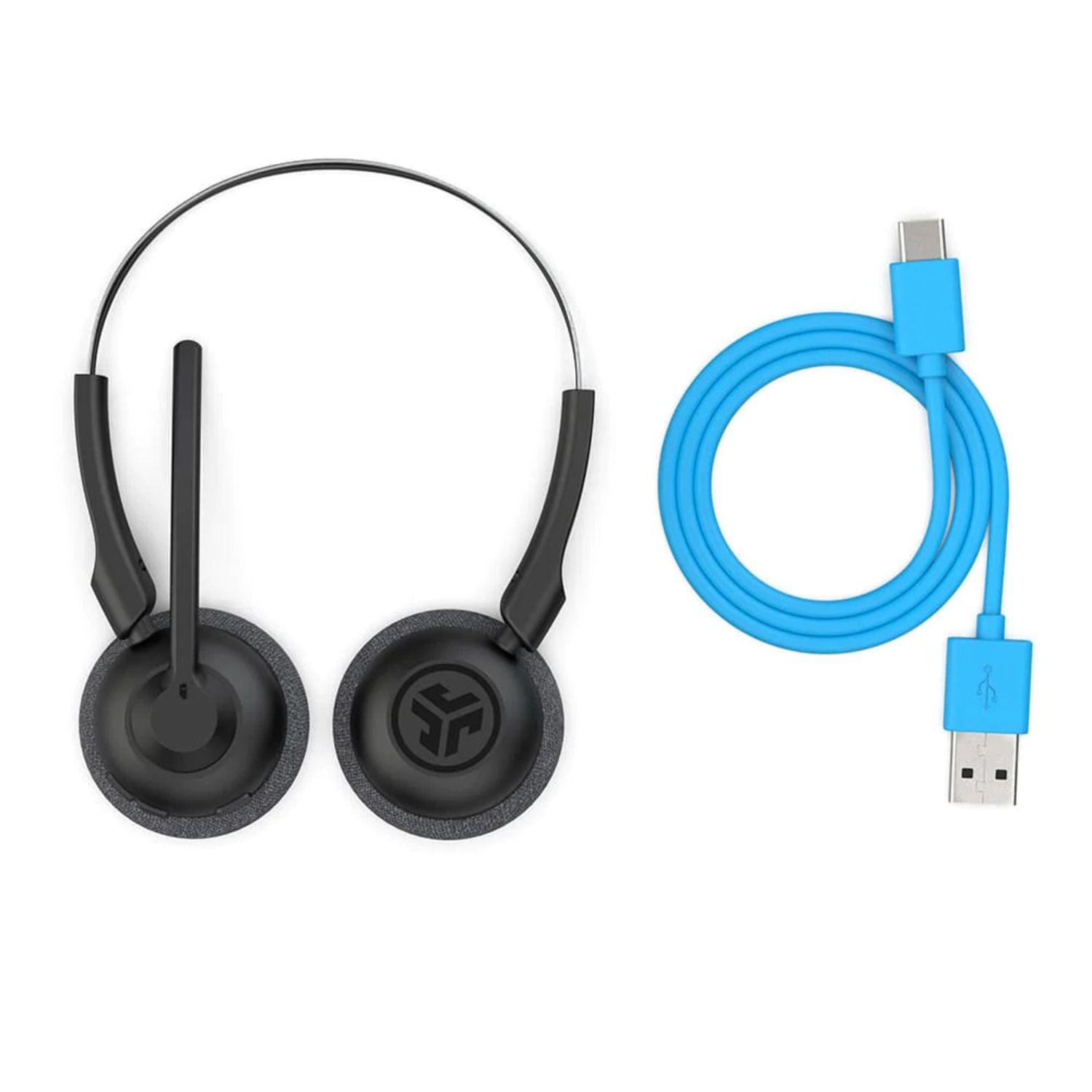Audifono On Ear Go Work Pop Con Micrfono Externo Jlab Negro-3