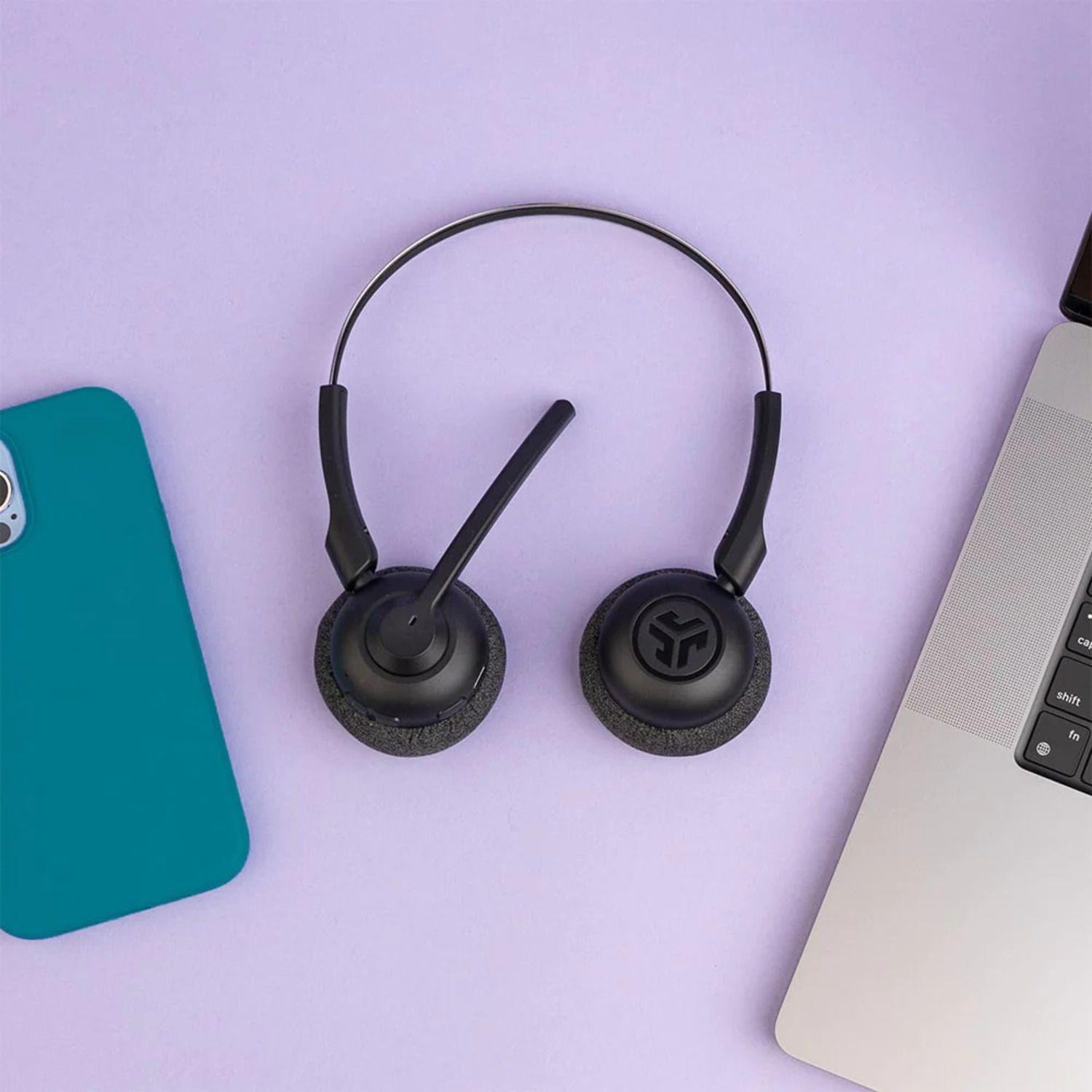 Audifono On Ear Go Work Pop Con Micrfono Externo Jlab Negro-4