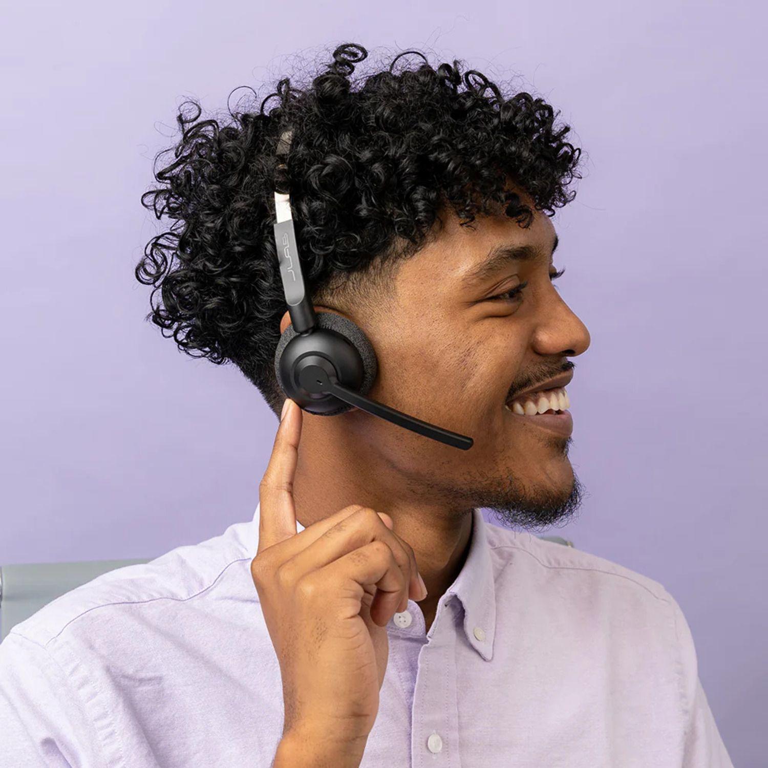 Audifono On Ear Go Work Pop Con Micrfono Externo Jlab Negro-6