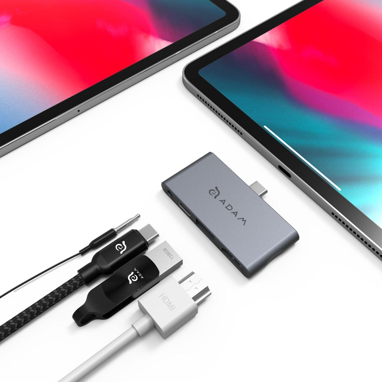 Adaptador Usb-c Multipuerto Adam Elements Casa Hub I4-4