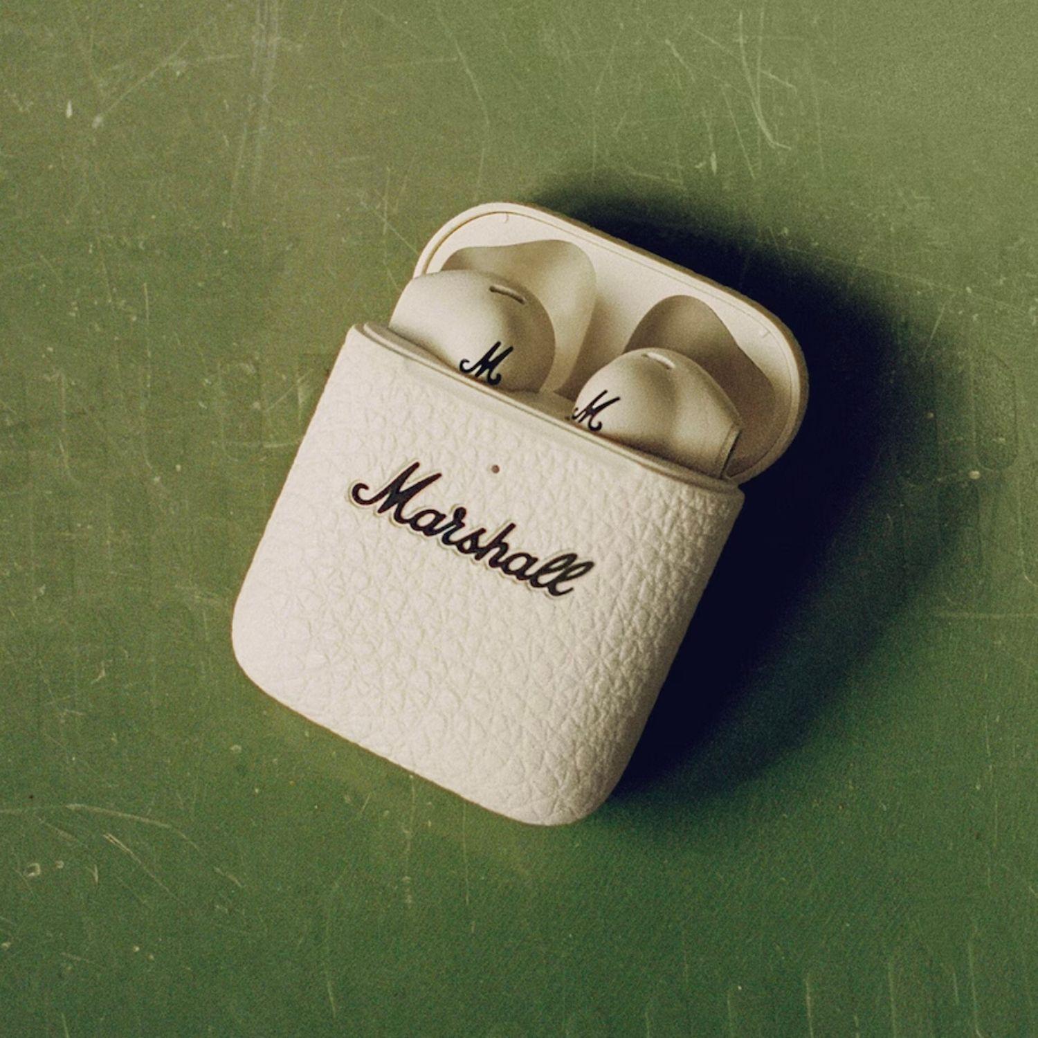 Audífonos True Wireless Minor III Marshall Crema-6