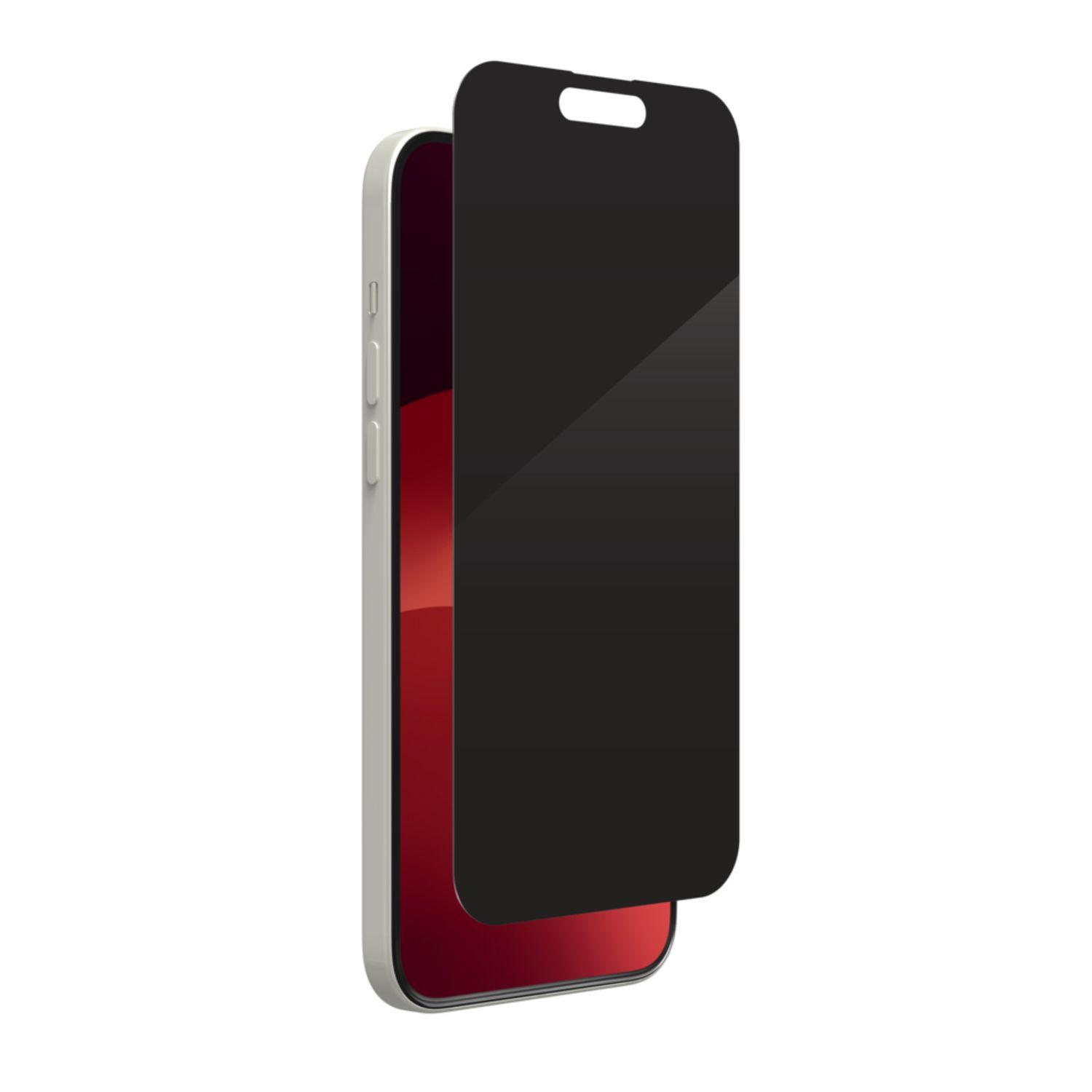 Lamina Glass Elite ZAGG con privacidad para iPhone 15 Plus-0