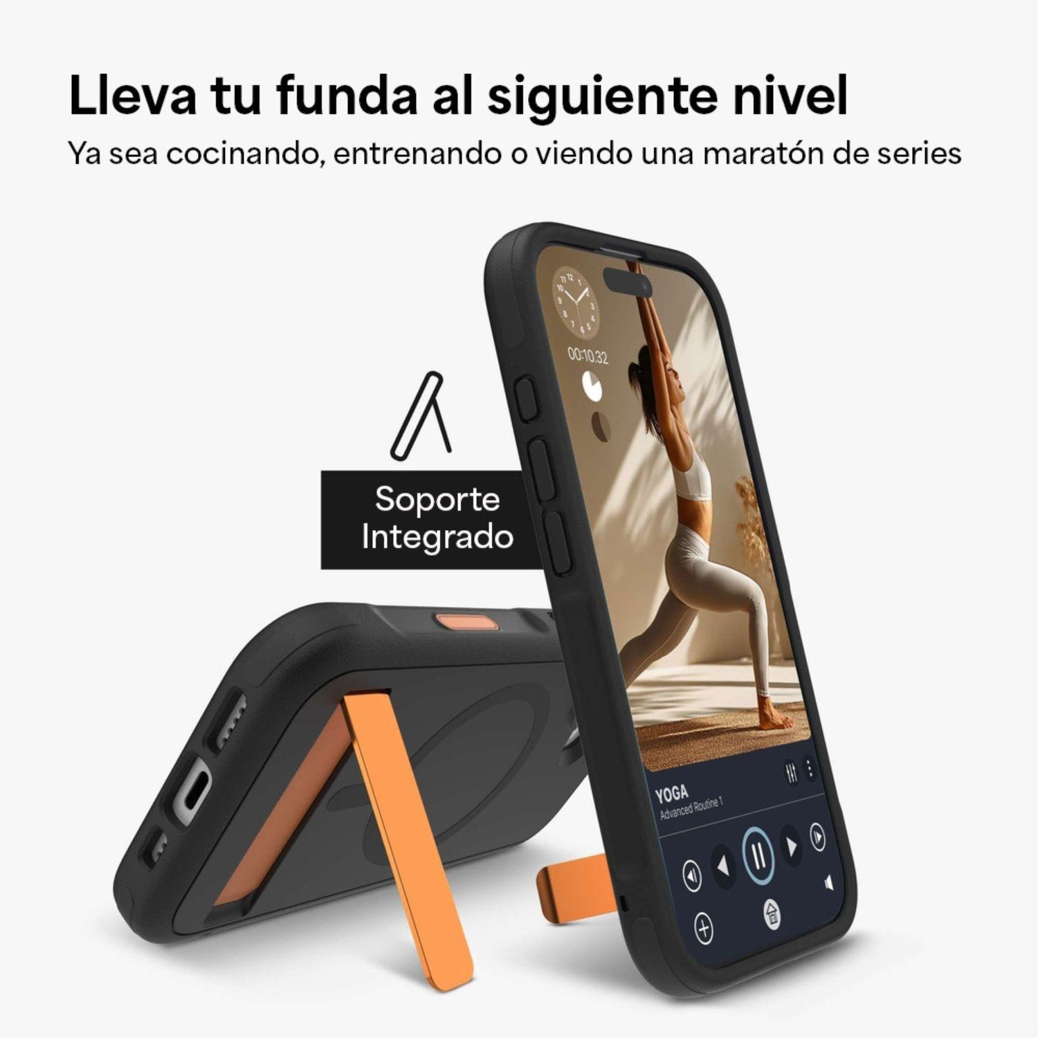 Carcasa Sedona Snap para iPhone 17 Pro Negro Intenso-5