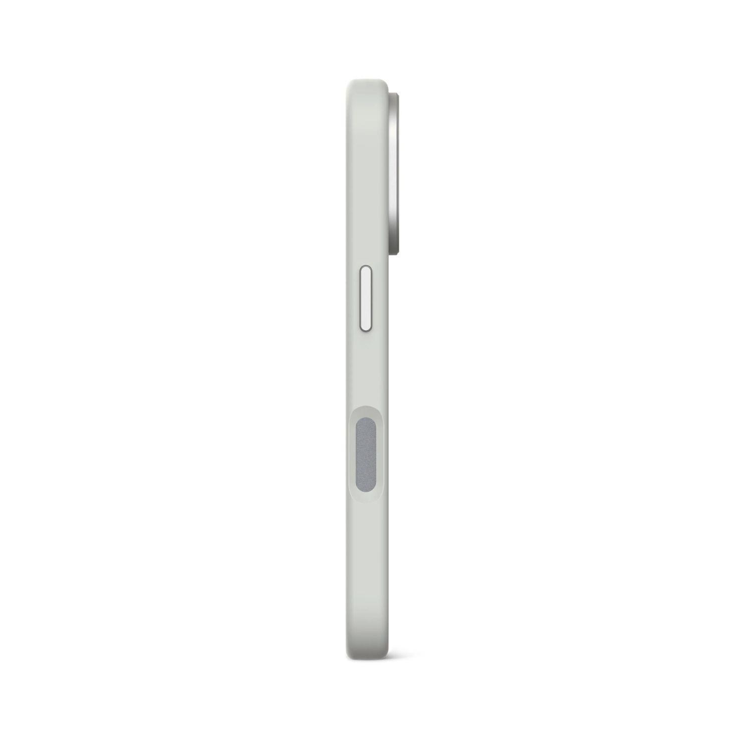 Funda silicona antimicrobial Magsafe iPhone 16 Decoded Gris-6