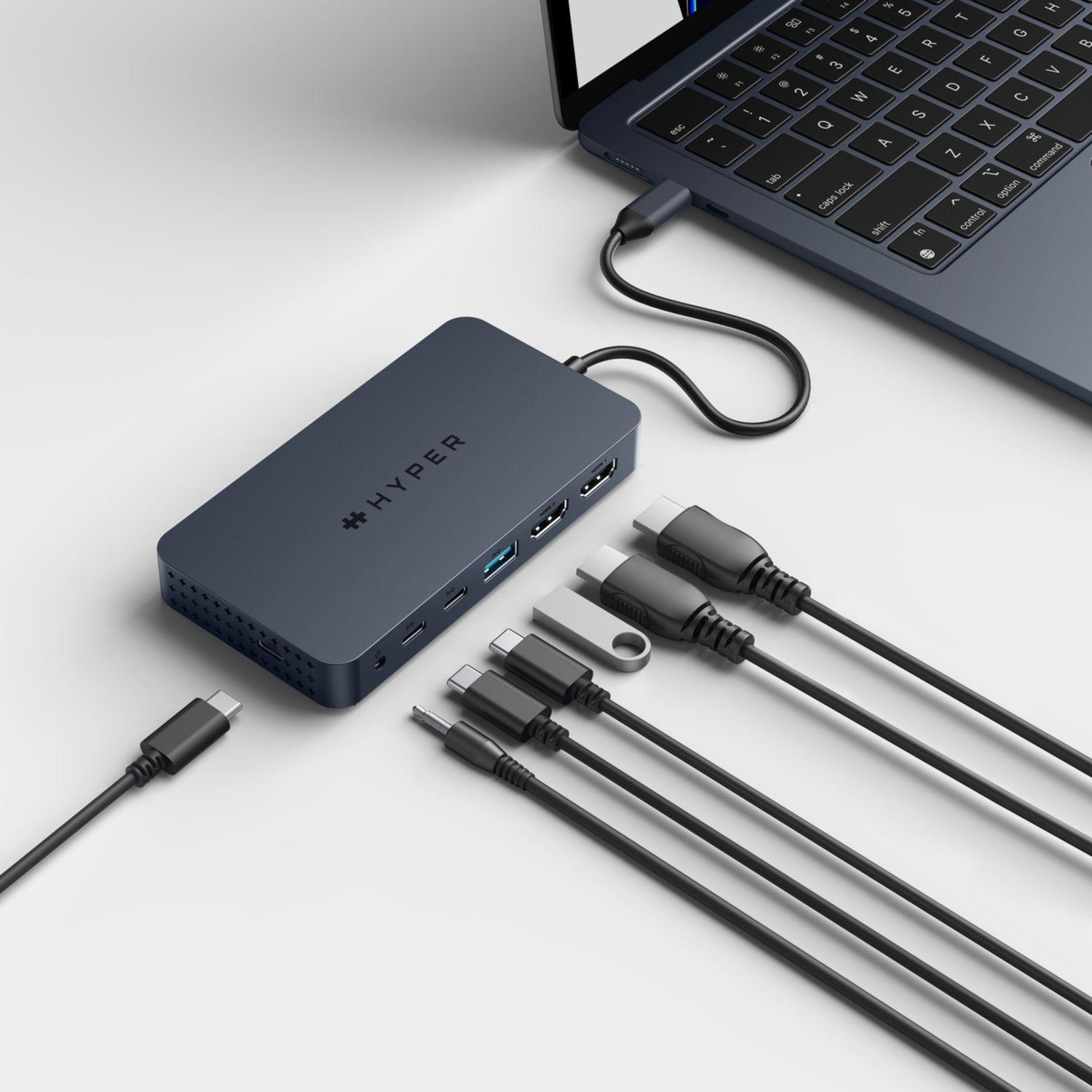 Hub USB-C Hyperdrive 7-1 para Macbook con Chip M1 y M2 Hyper-5