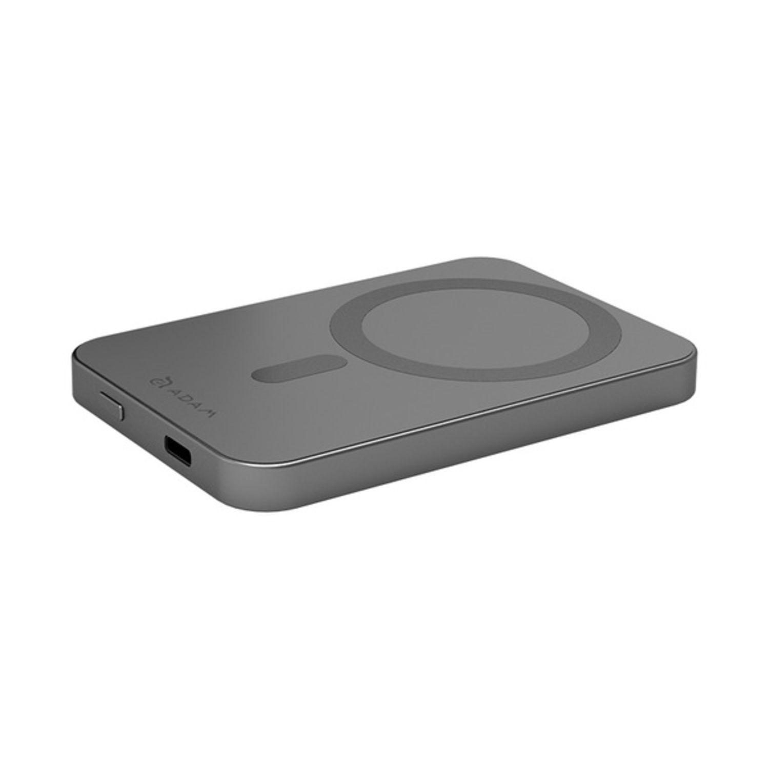 Bateria Con Carga Magnetica 5.000 Mah Adam Elements Gris-5