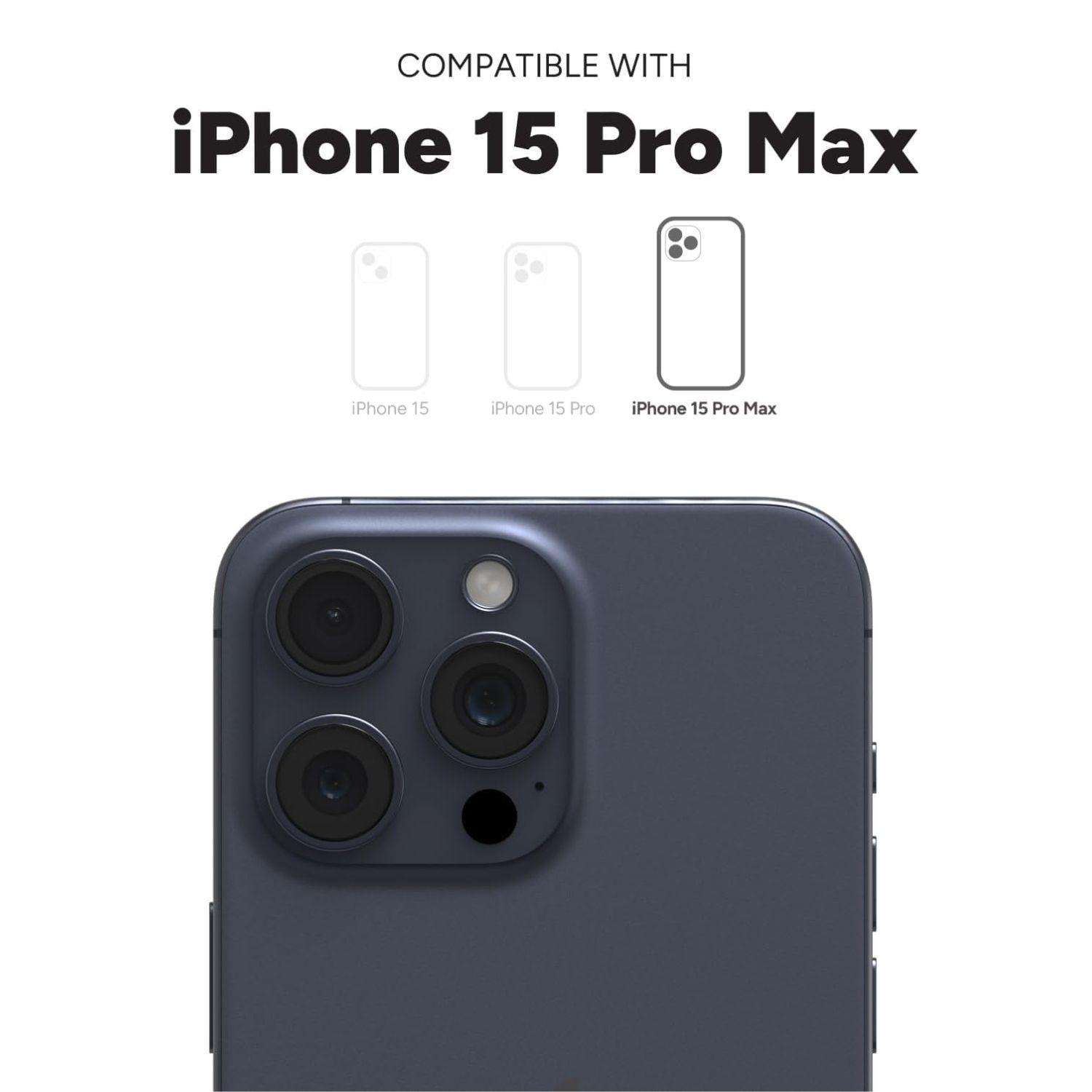 Funda Bateria Juice Pack para iPhone 15 Pro Max Mophie Negro-2