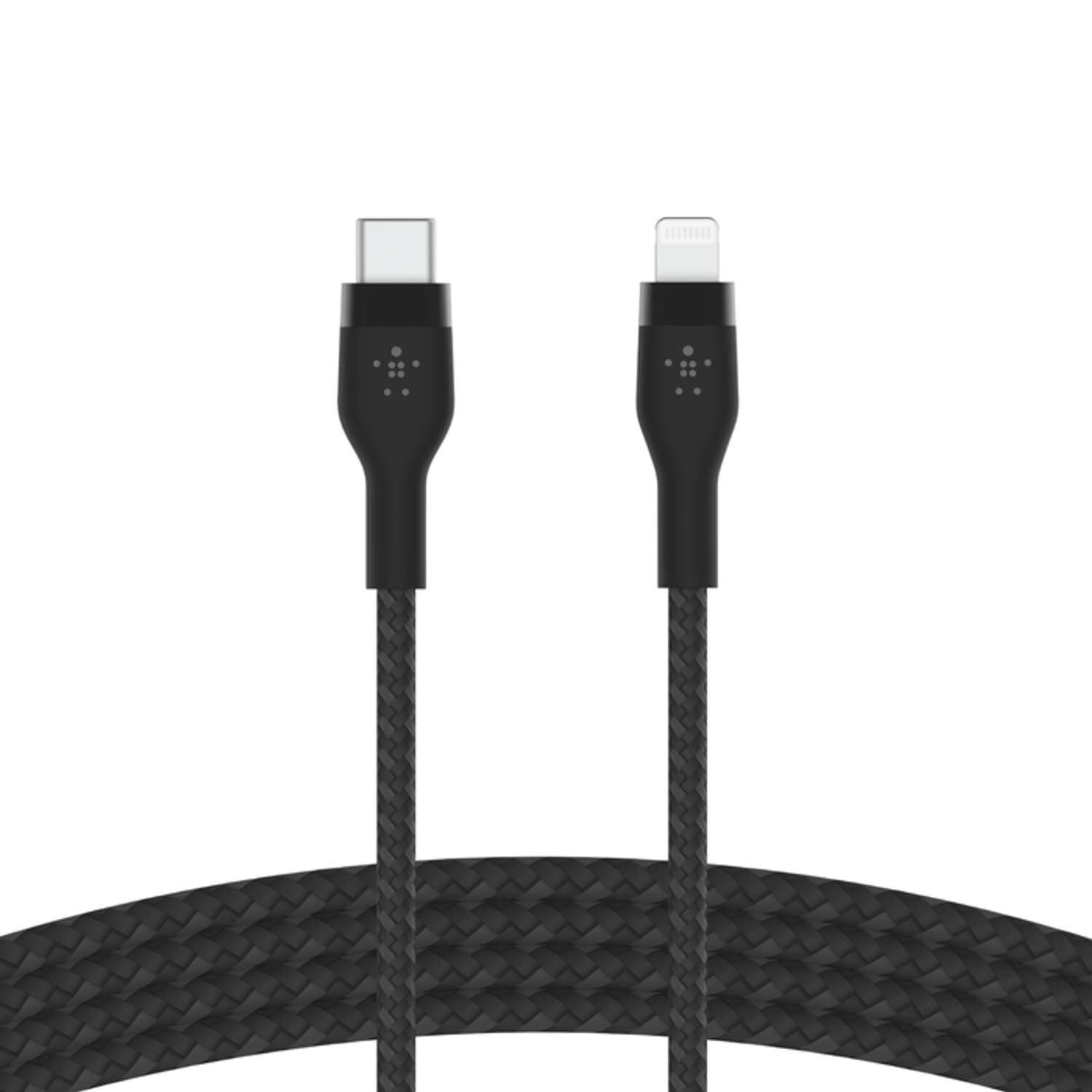 Cable Usb-c A Ligthing 2mt  Pro Flex Belkin Negro-3